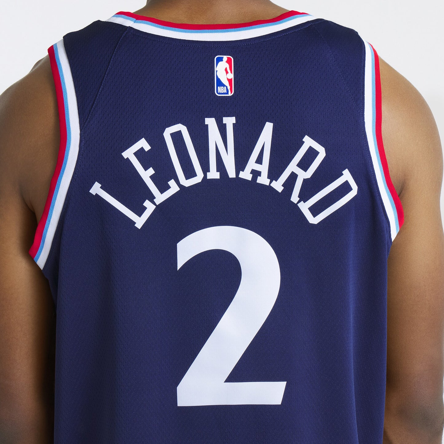 Unisex LA Clippers Kawhi Leonard Nike Navy 2024/25 Swingman Jersey - Icon Edition
