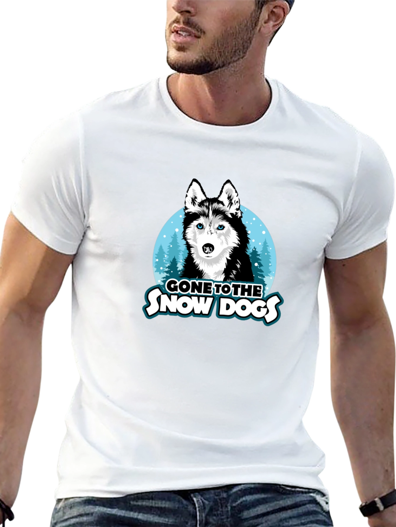 Gone to the Snow Dogs T-Shirt