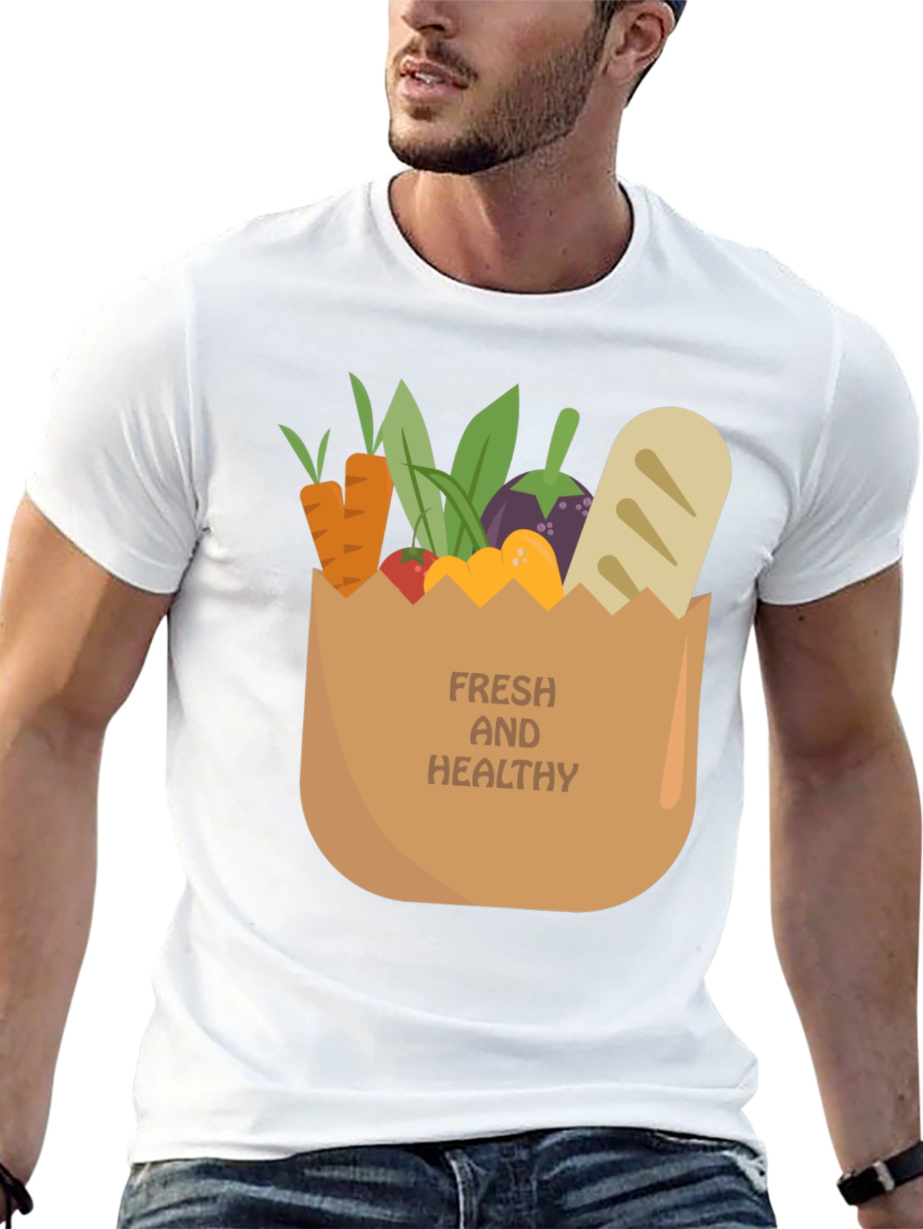 Fresh & Healthy Groceries T-Shirt