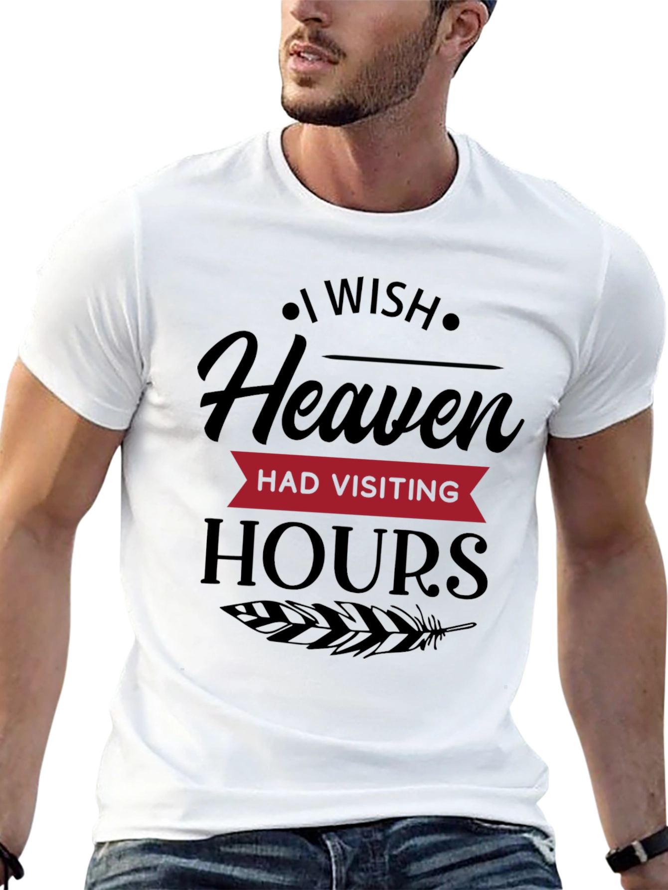 Heaven Visiting Hours Graphic Tee - Unisex