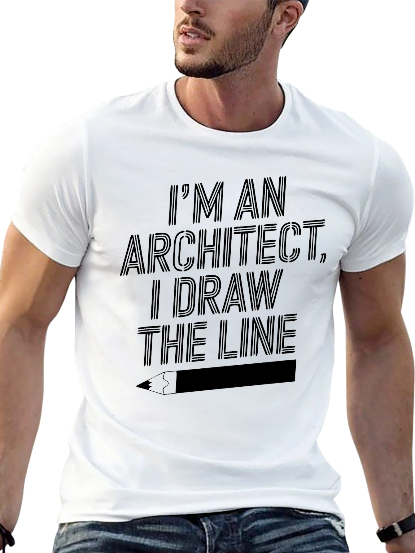 Architect T-Shirt - I Draw the Line