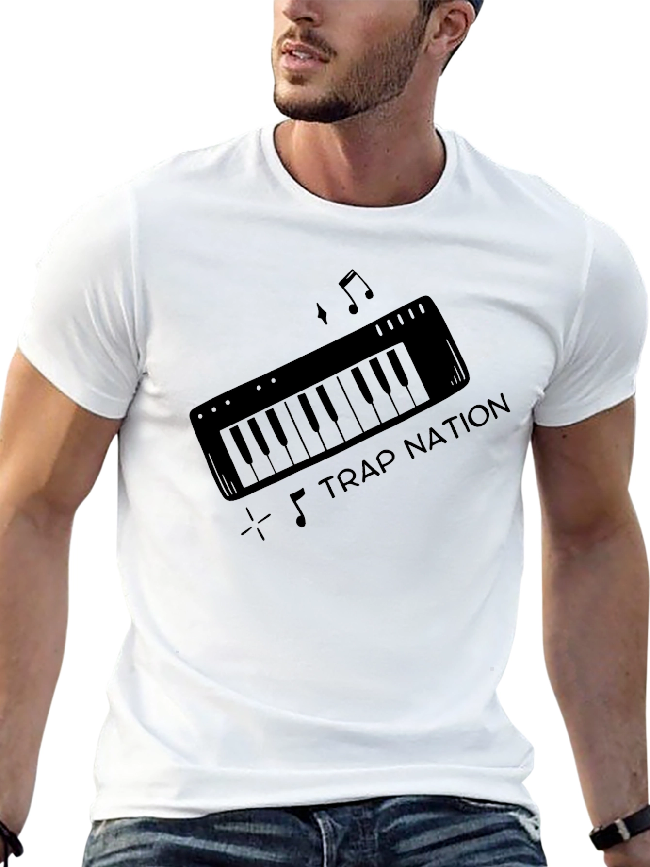 Trap Nation Music Keyboard T-Shirt