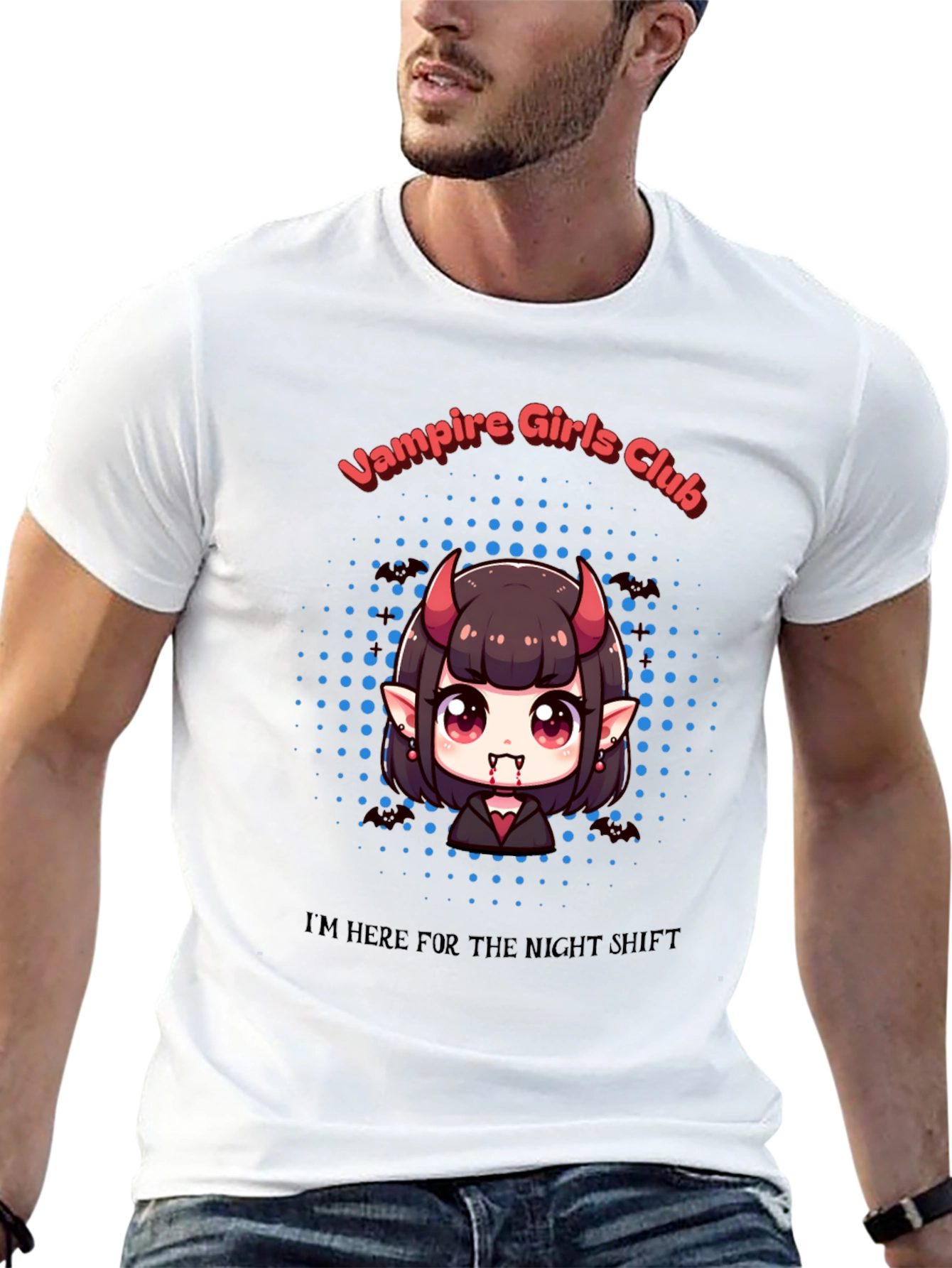 Vampire Girls Club Night Shift T-Shirt