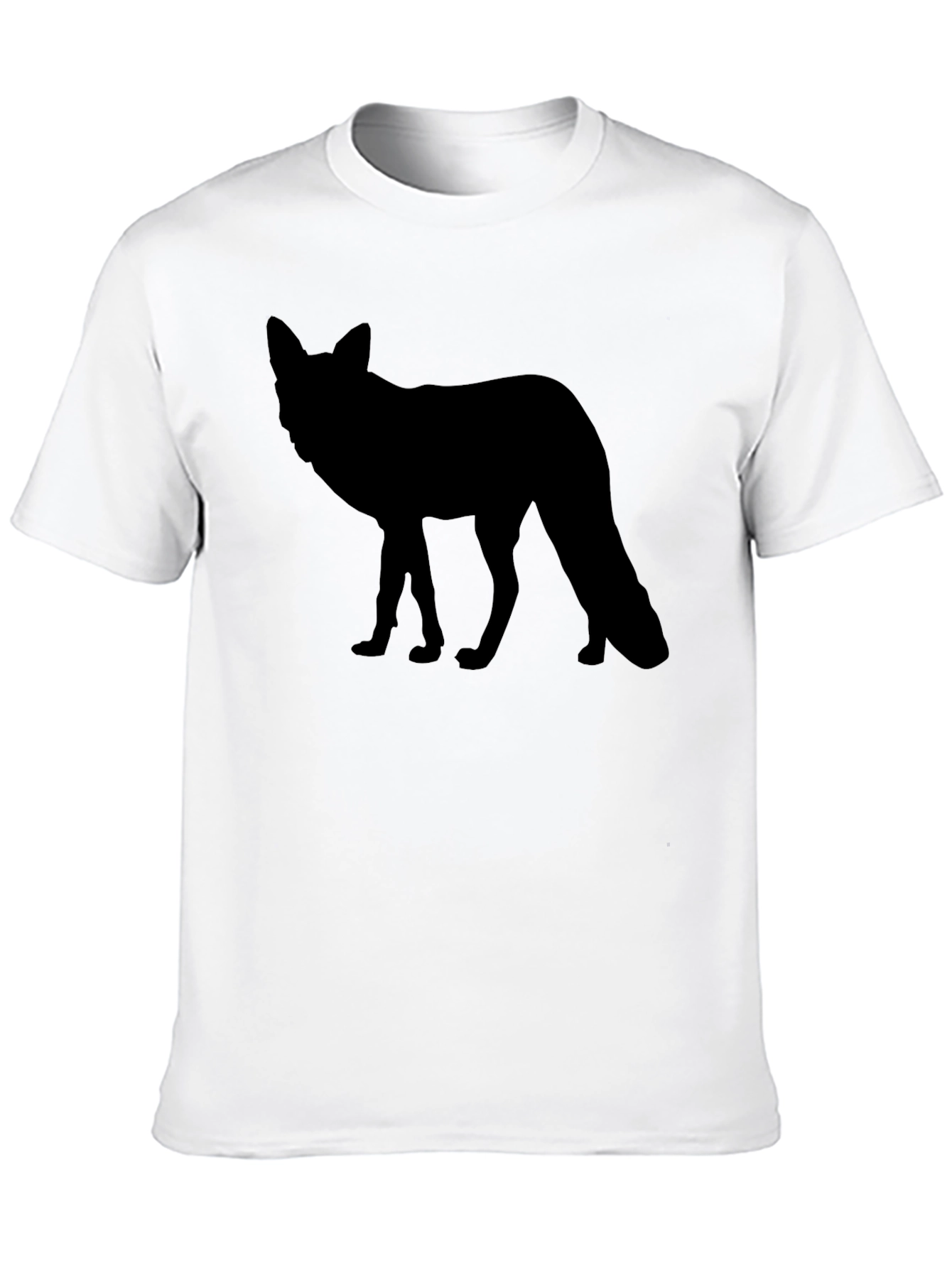 Silhouette Fox Graphic T-Shirt