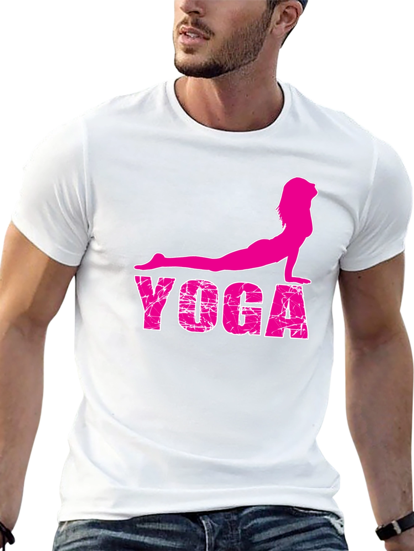 Yoga Graphic Tee - Black
