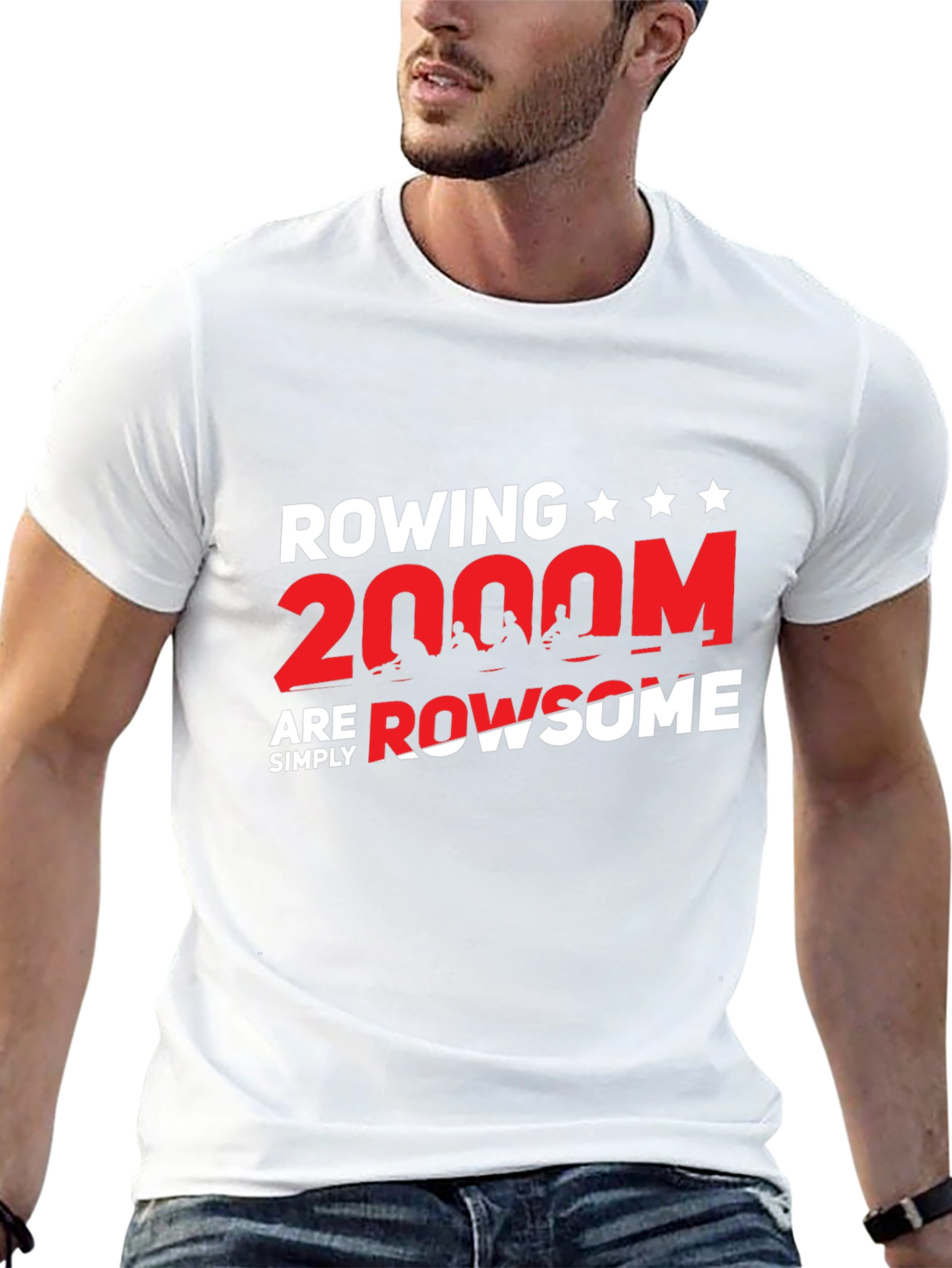 Rowing 2000M T-Shirt - Rowesome Rowing Tee