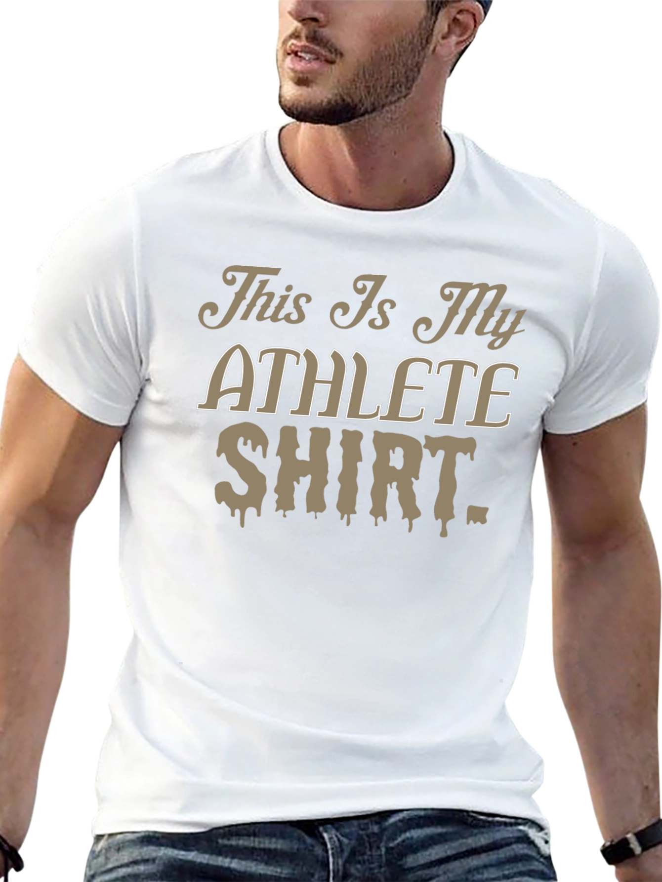 Funny Athlete T-Shirt - Gym Workout Tee