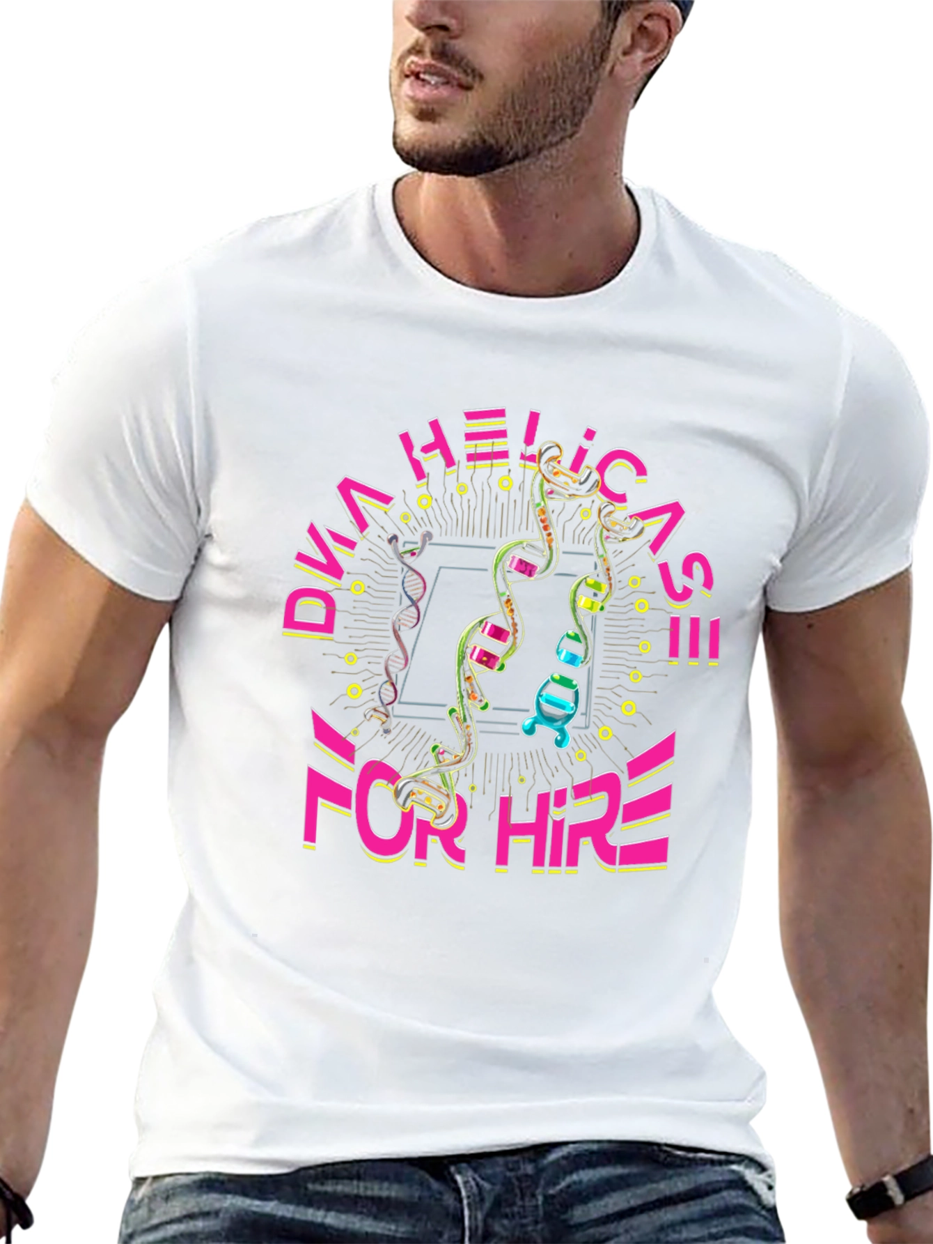 DNA Helicase For Hire Graphic T-Shirt