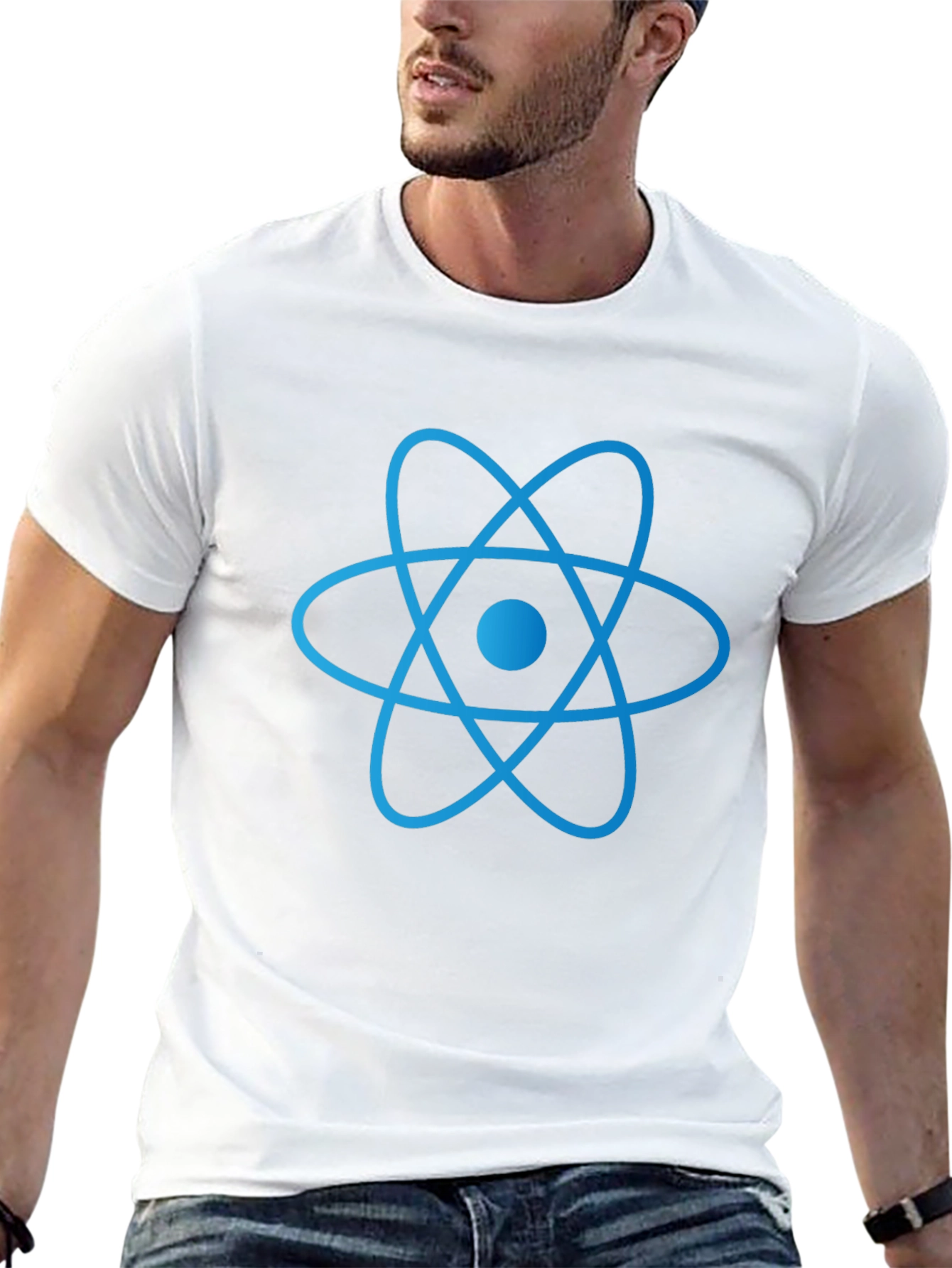 Atom Symbol Graphic T-Shirt