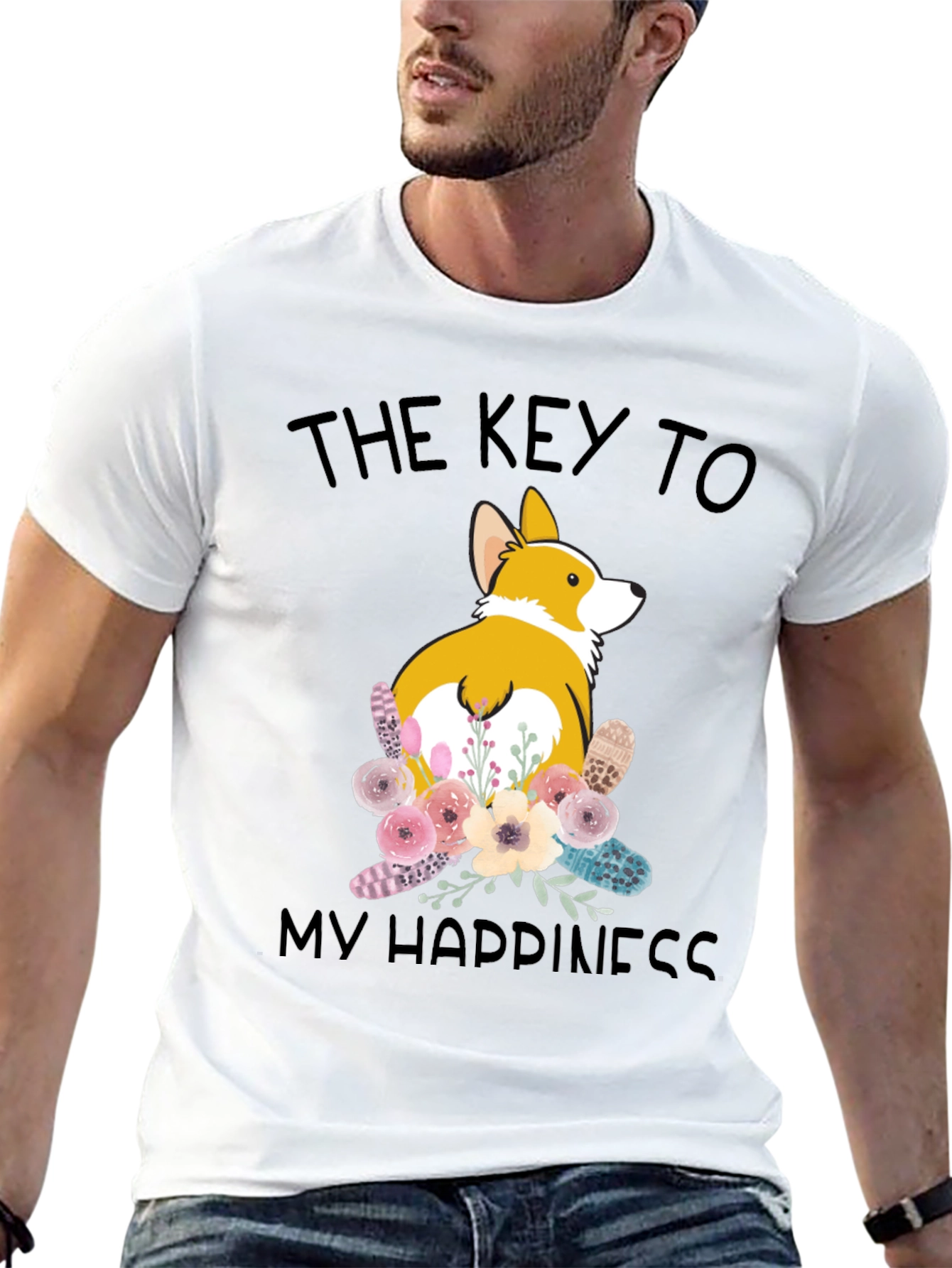 Corgi Happiness T-Shirt