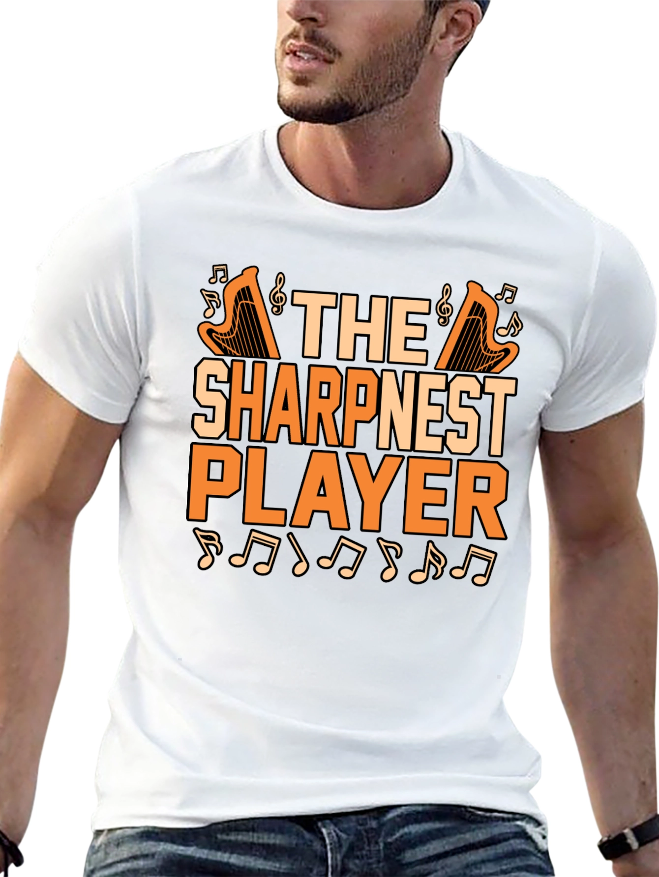 The Sharpest Player T-Shirt - Music Lover Tee