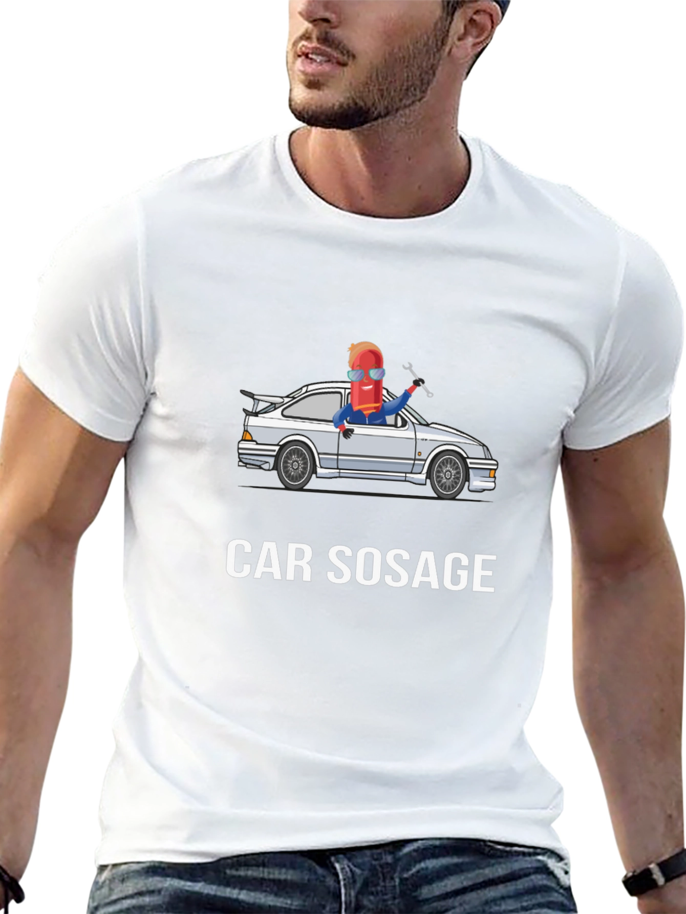 Car Sausage Graphic Tee