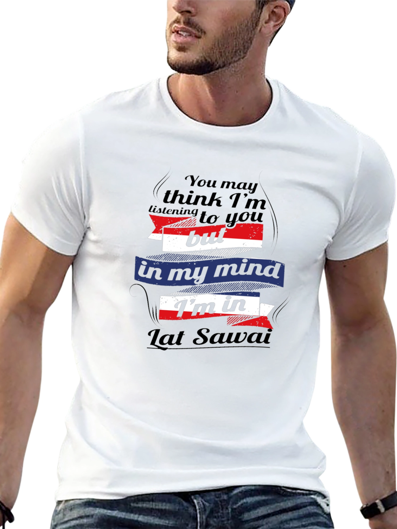 Lat Sawai Mind T-Shirt - Funny Graphic Tee