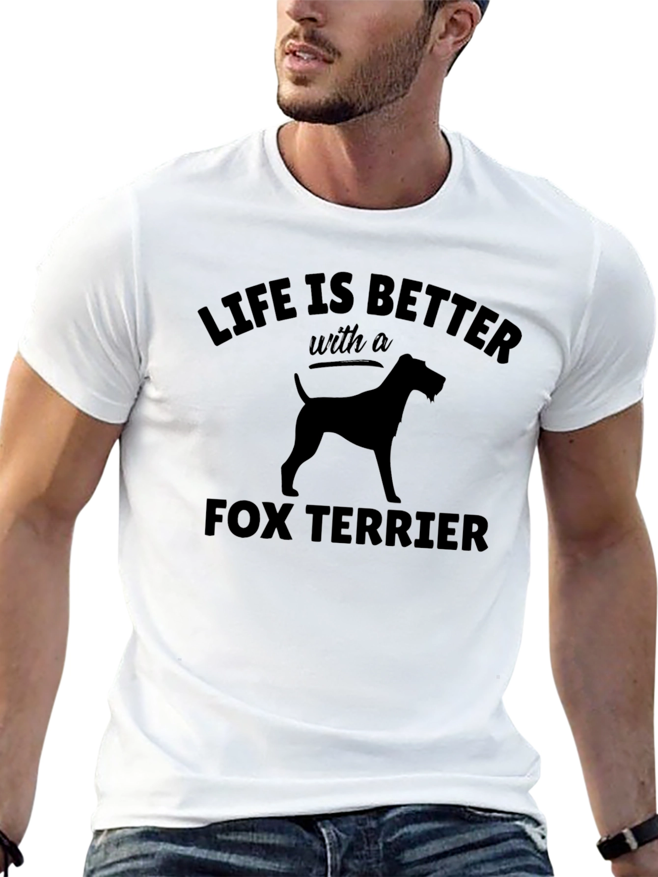 Life is Better with a Fox Terrier T-Shirt