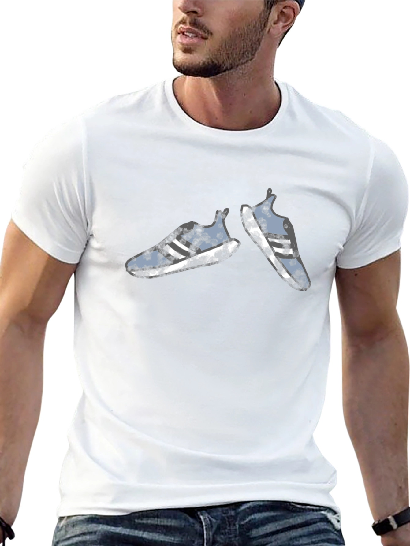 Sneaker Graphic Tee - Cool Casual Style