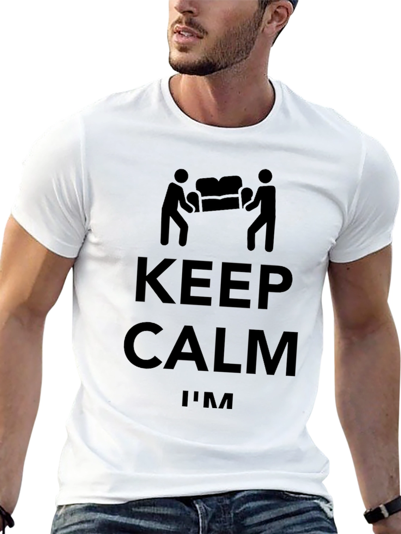 Keep Calm Movers T-Shirt Funny Moving Day