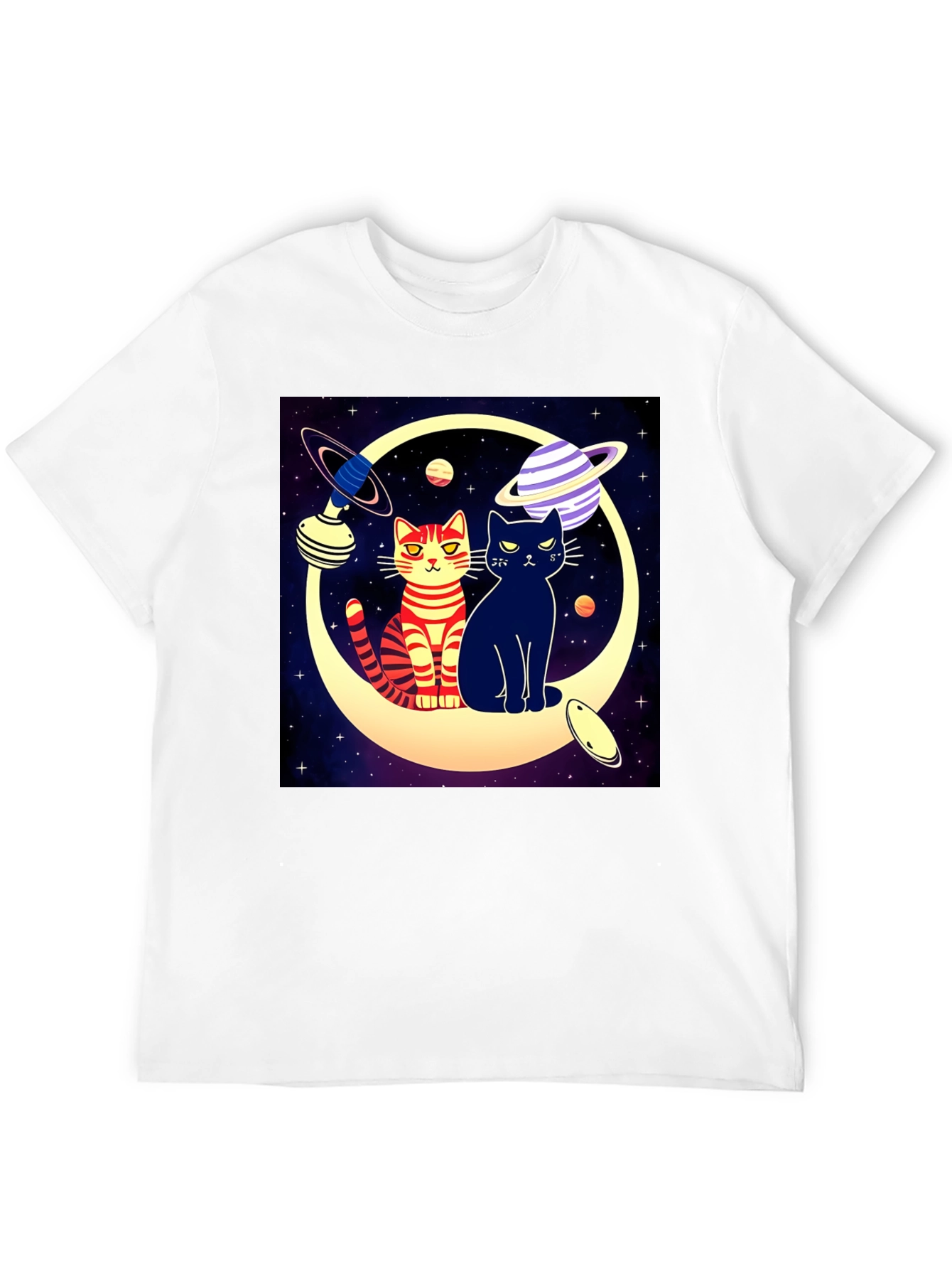 Cosmic Cats Graphic Tee