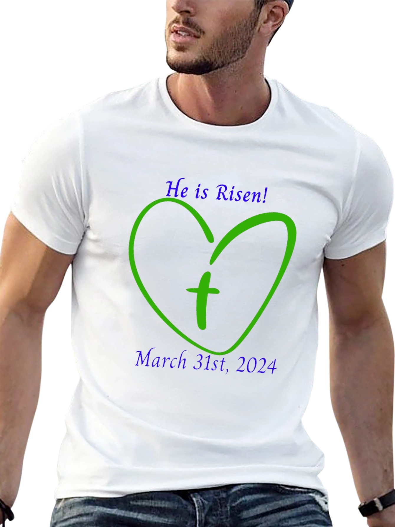He is Risen Easter T-Shirt - March 31st 2024