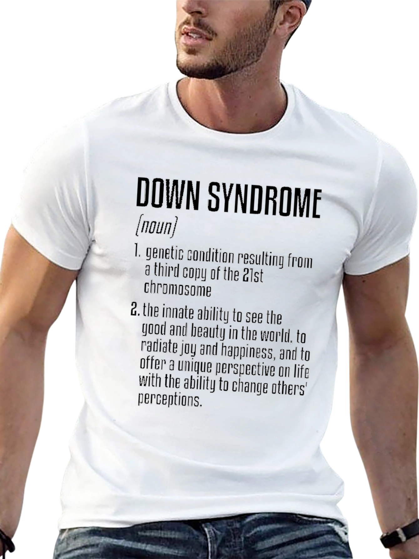 Down Syndrome Definition Graphic T-Shirt