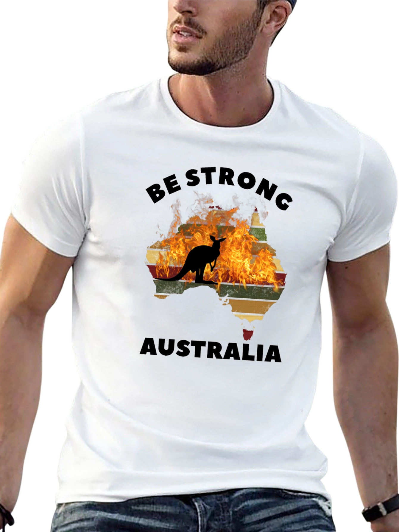 Be Strong Australia Graphic Tee