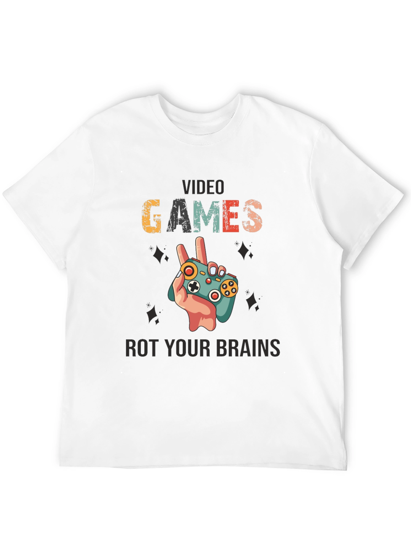 Video Games Rot Your Brains T-Shirt