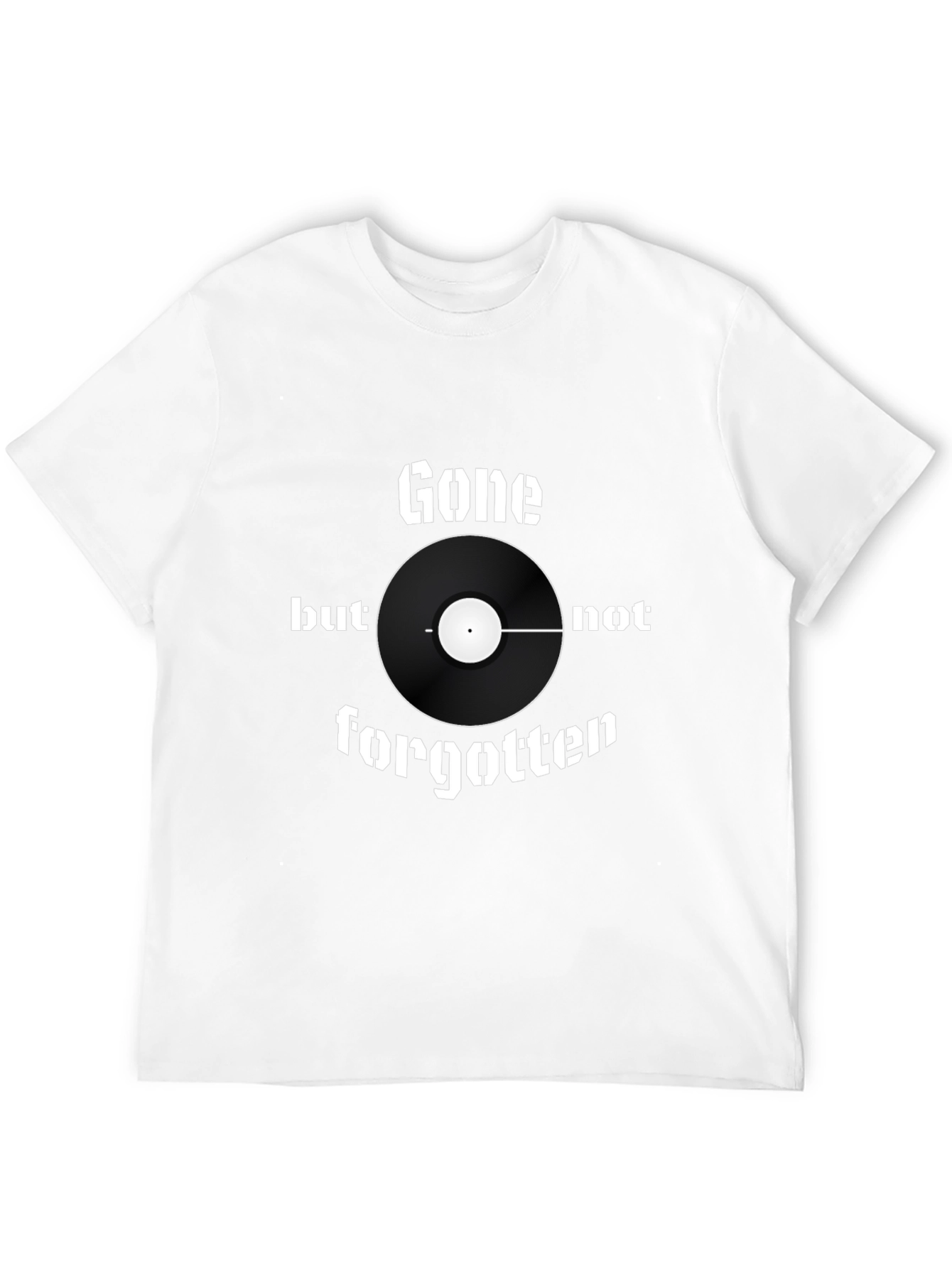 Gone But Not Forgotten Graphic T-Shirt - Black