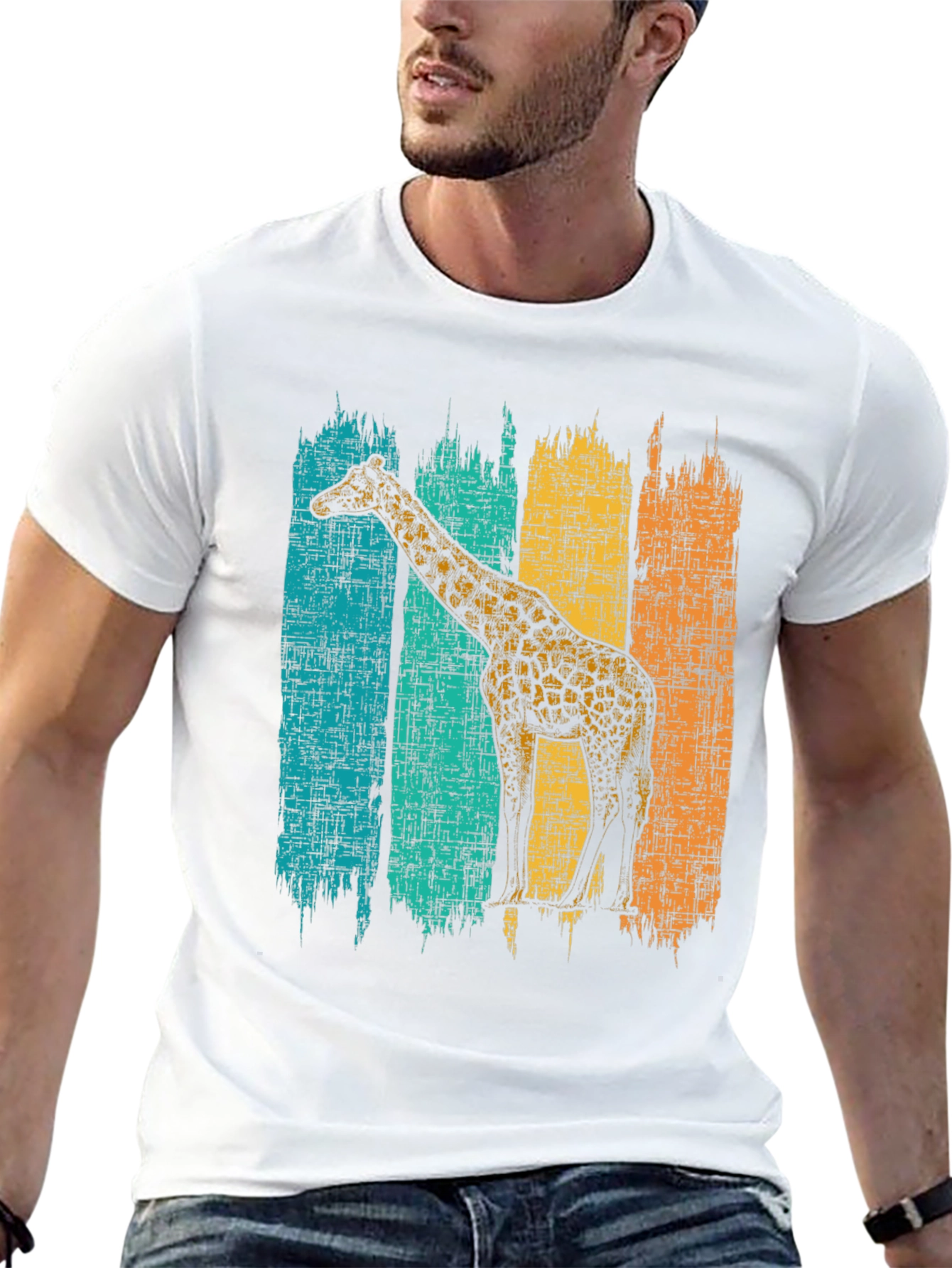 Retro Giraffe Tee