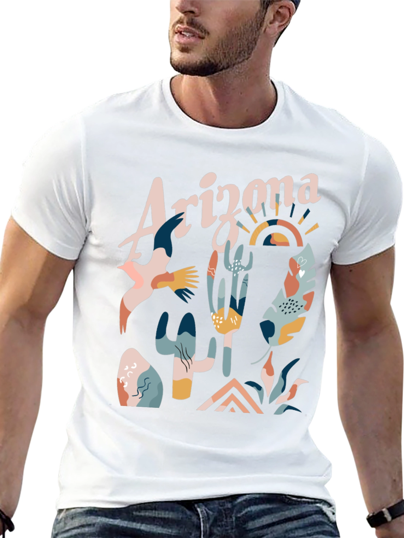 Arizona Desert Graphic Print Tee