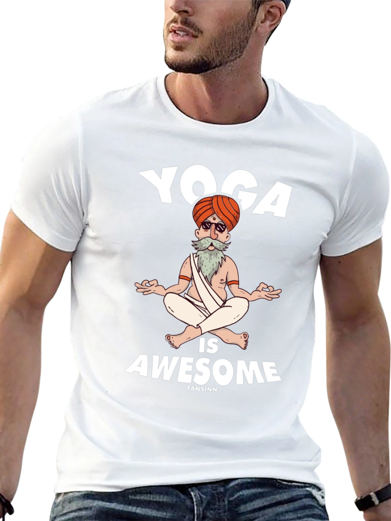 Yoga Is Awesome T-Shirt - Funny Yogi Tee