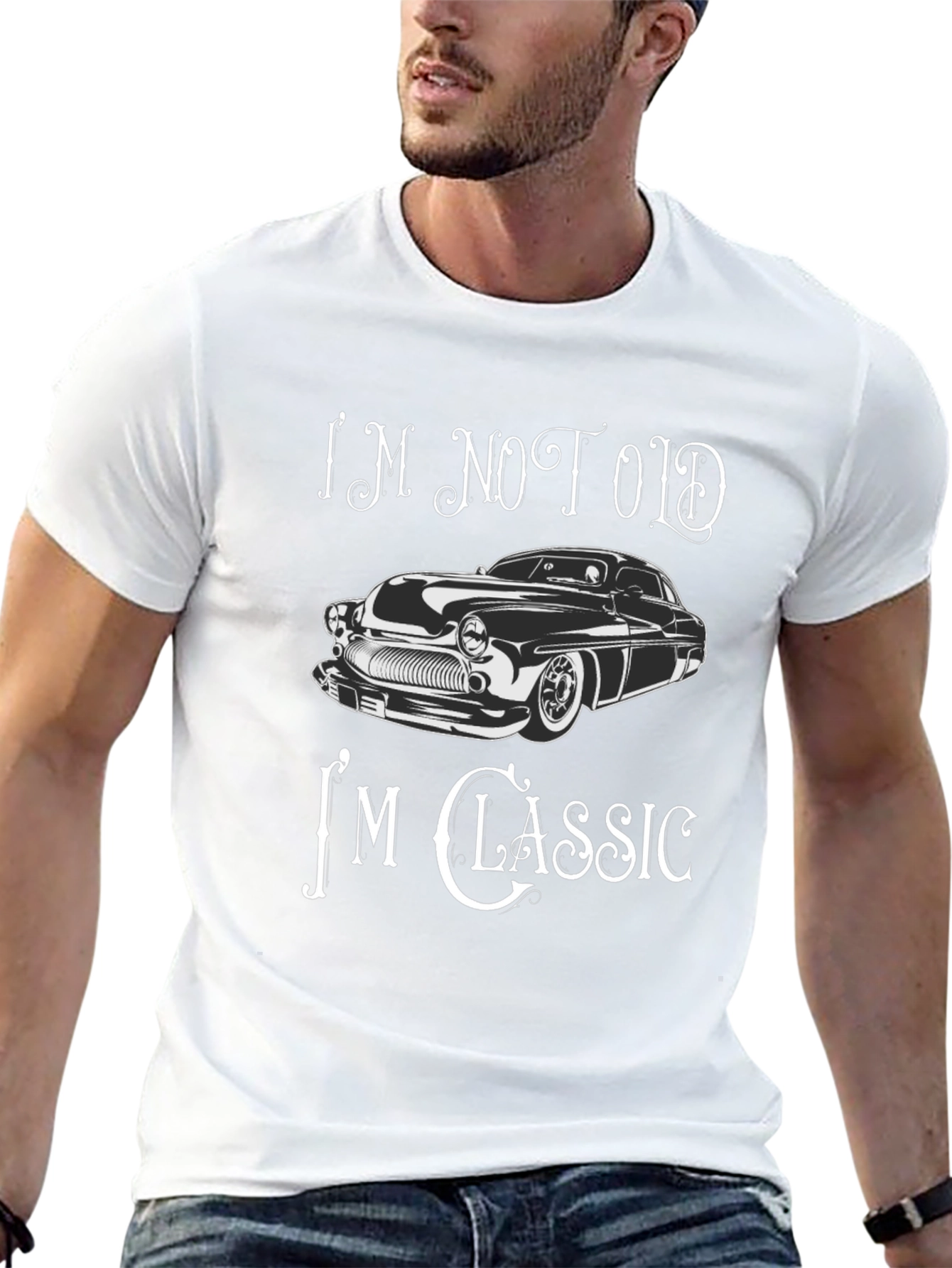 Im Not Old Im Classic Car Graphic T-Shirt
