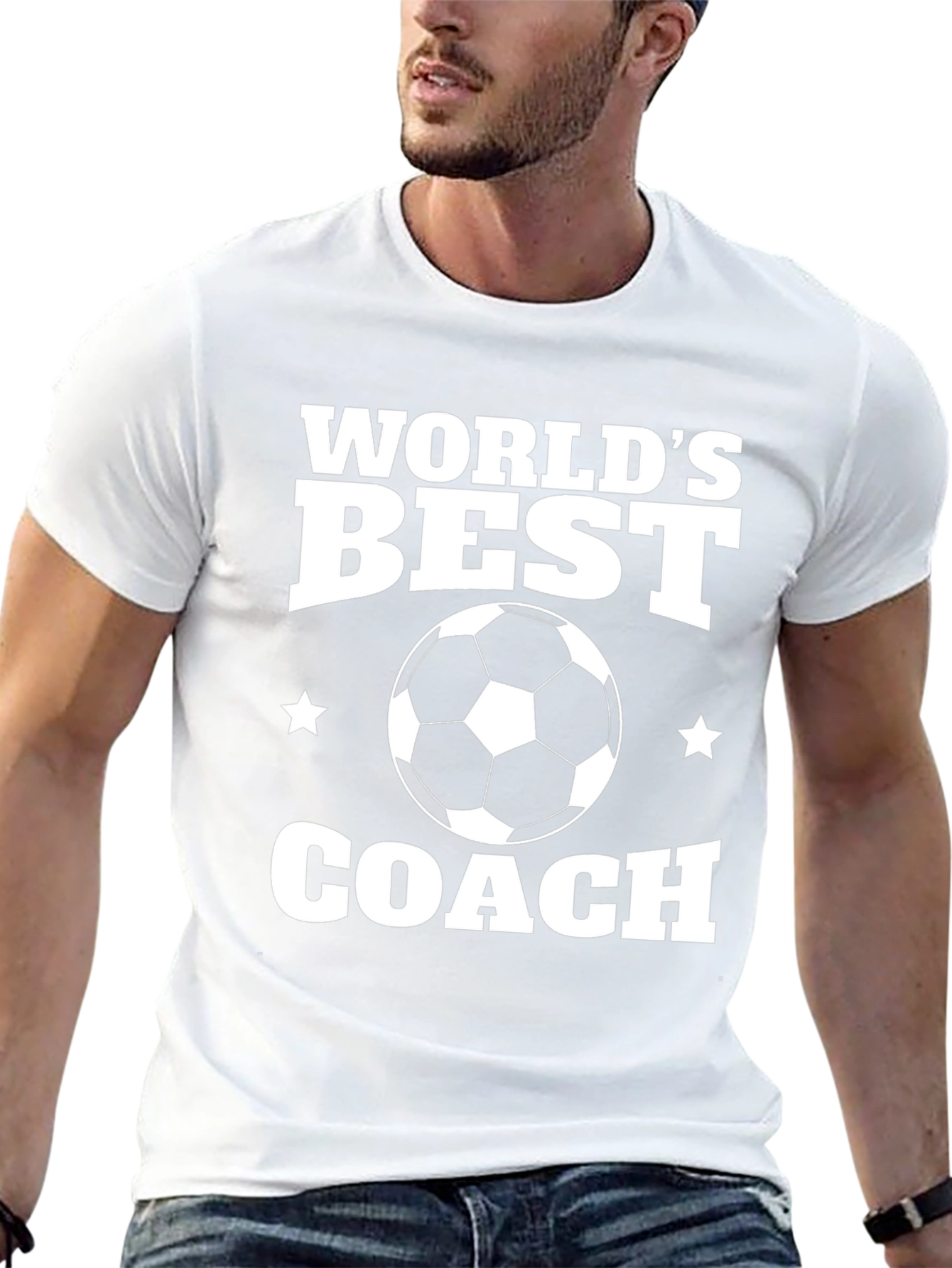 Worlds Best Coach Soccer T-Shirt
