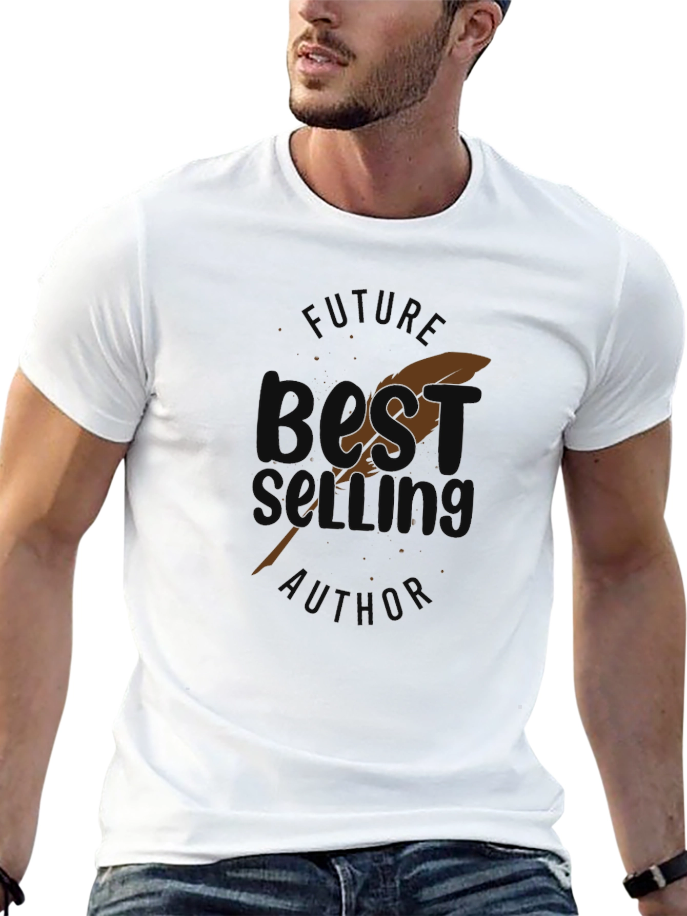 Future Best-Selling Author Graphic T-Shirt