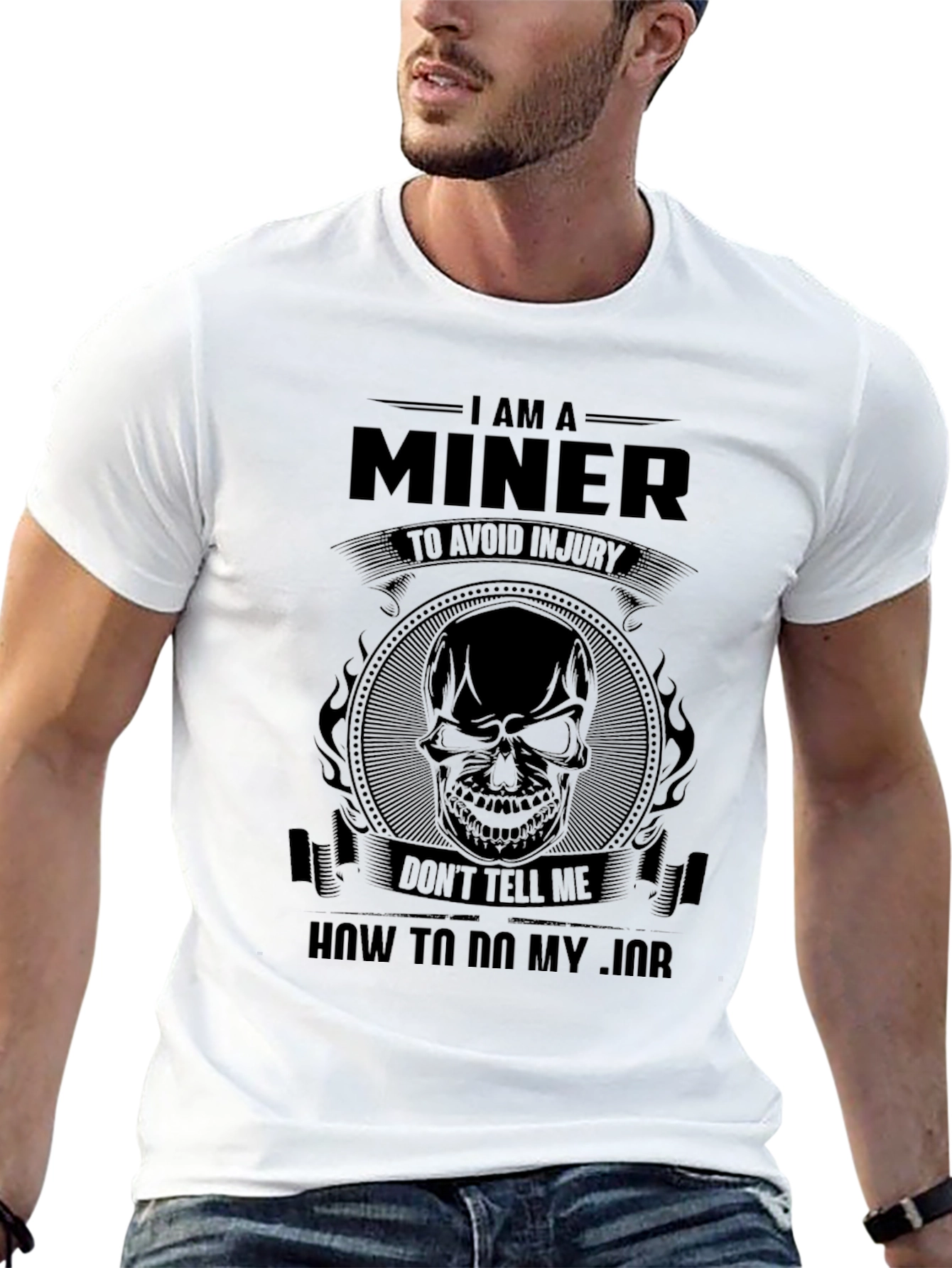 I Am A Miner Graphic T-Shirt
