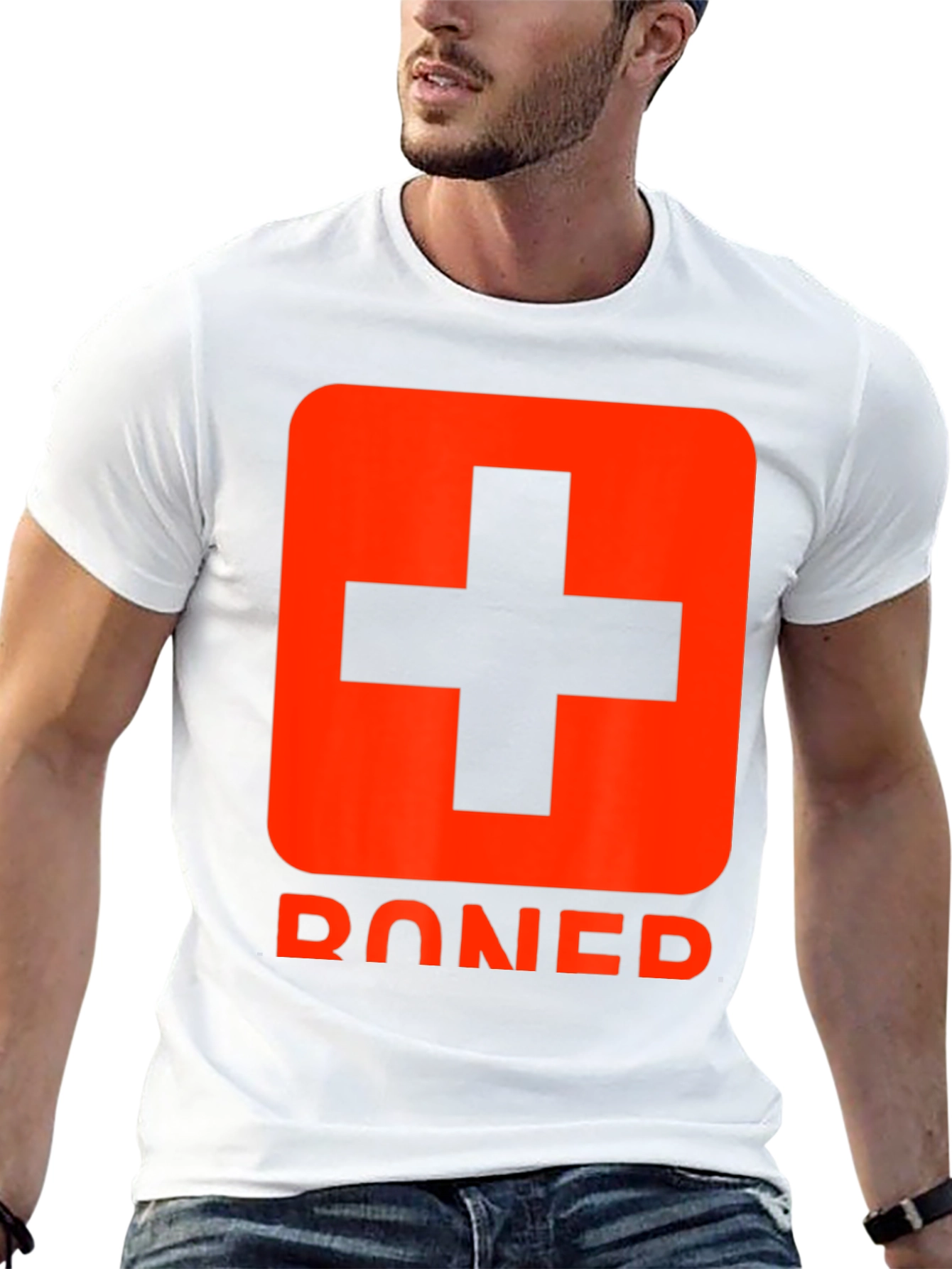Red Cross T-Shirt - Boned Graphic Tee