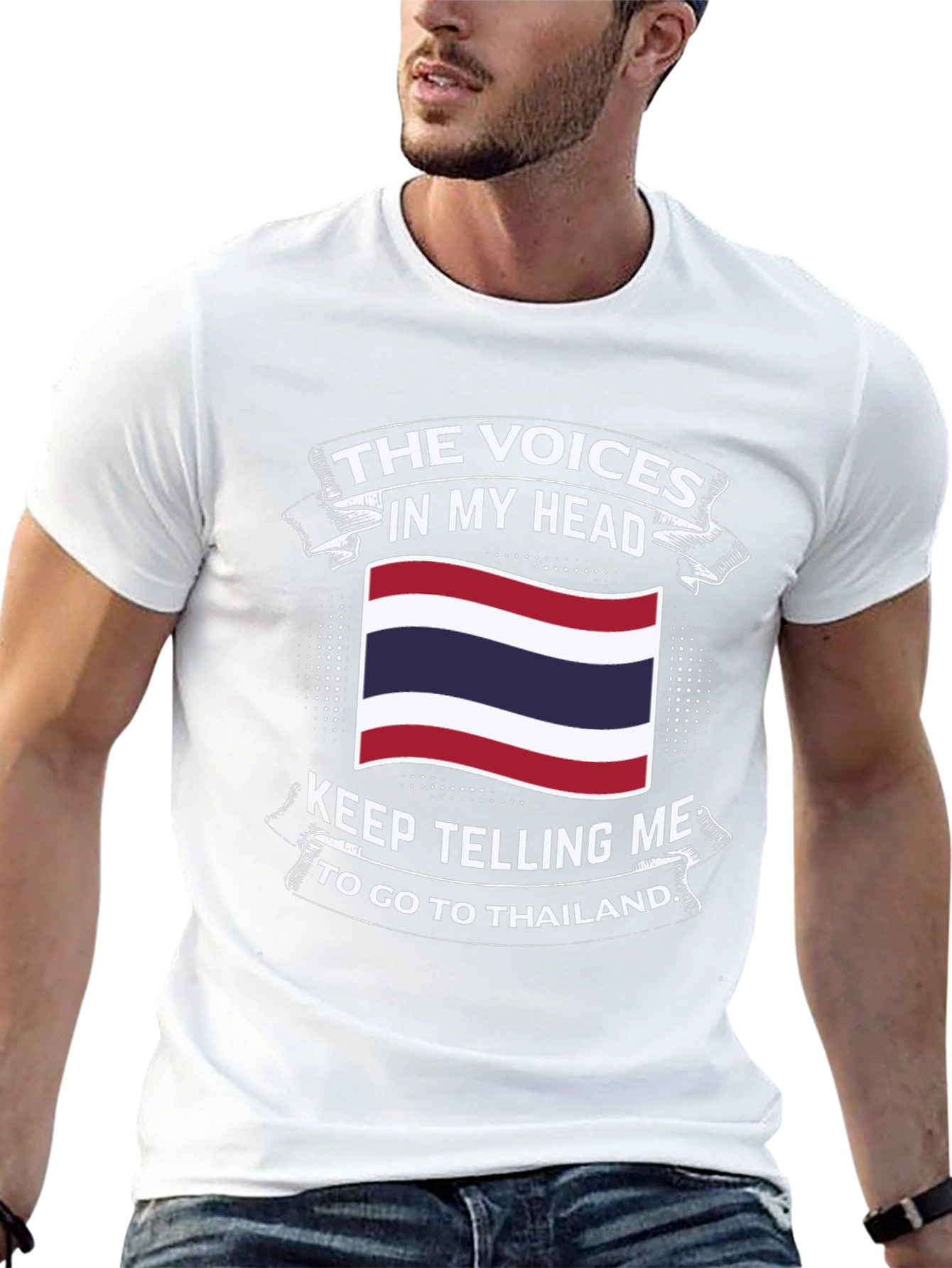 Thailand Calling T-Shirt - Travel Humor Tee