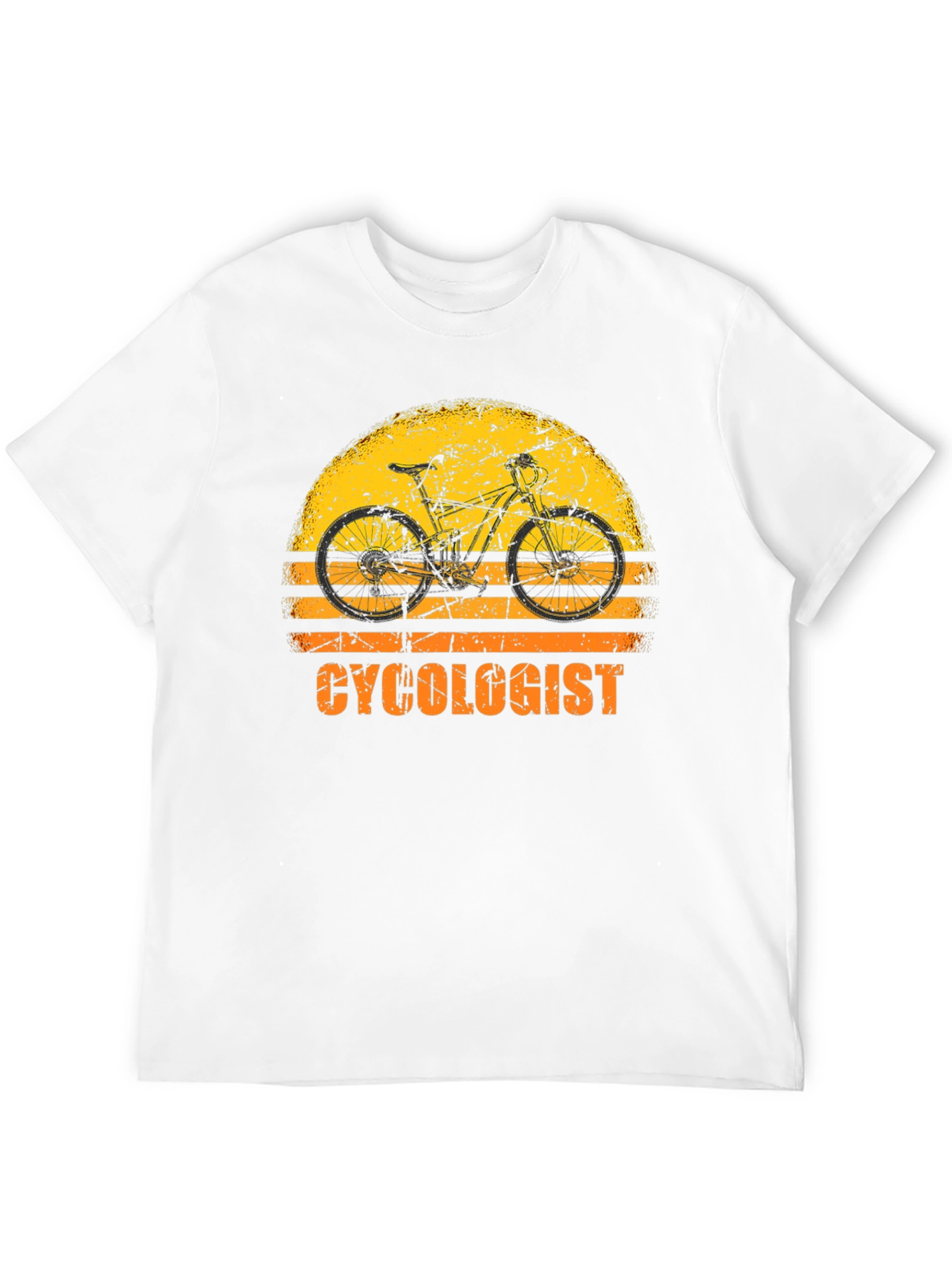 Cyclologist Graphic Tee - Cycling Sunset T-Shirt