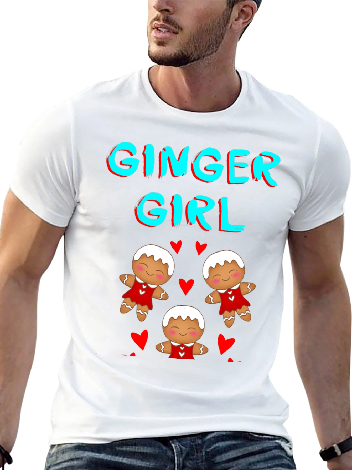 Ginger Girl Christmas T-Shirt