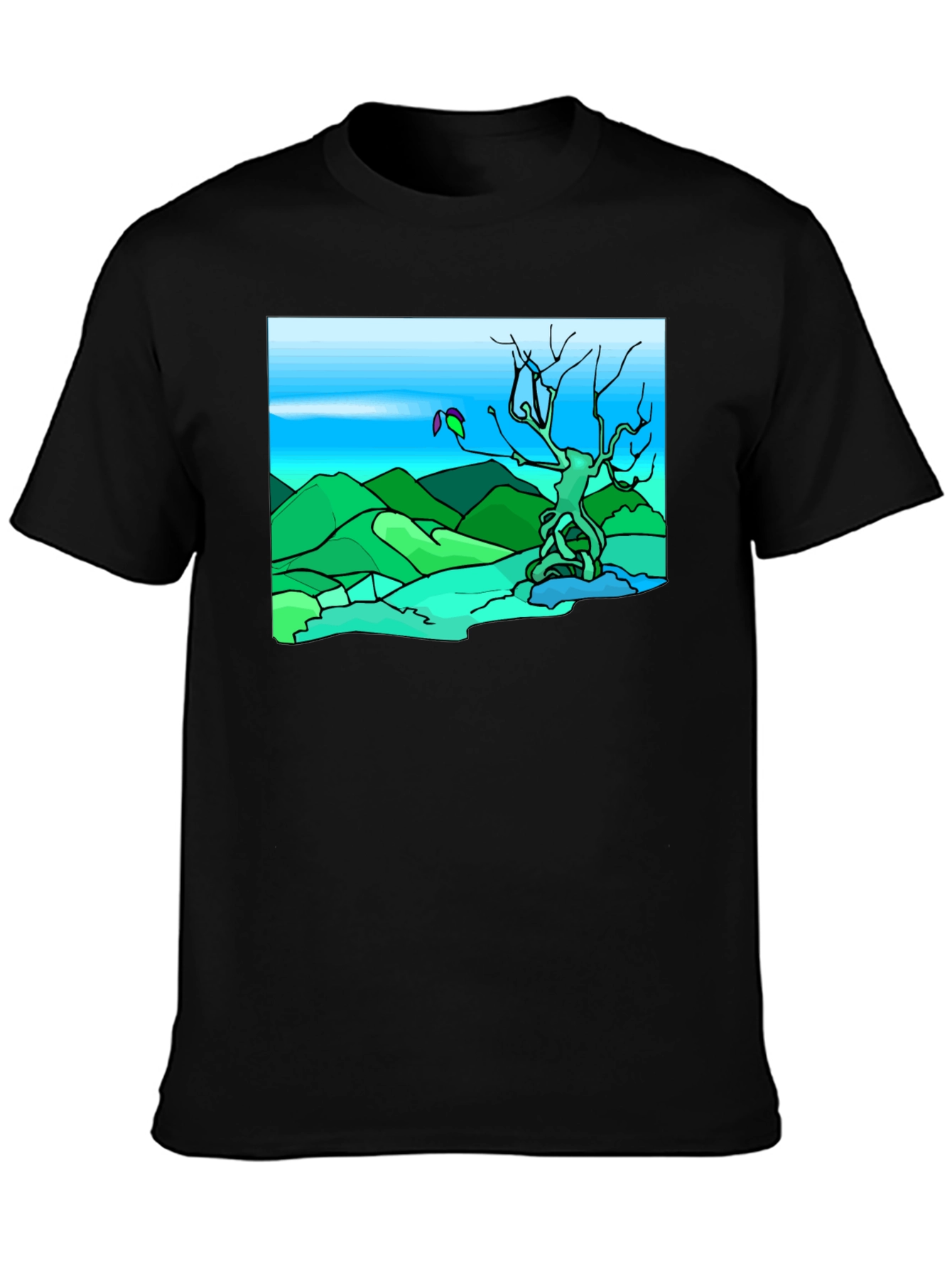 Abstract Landscape T-Shirt