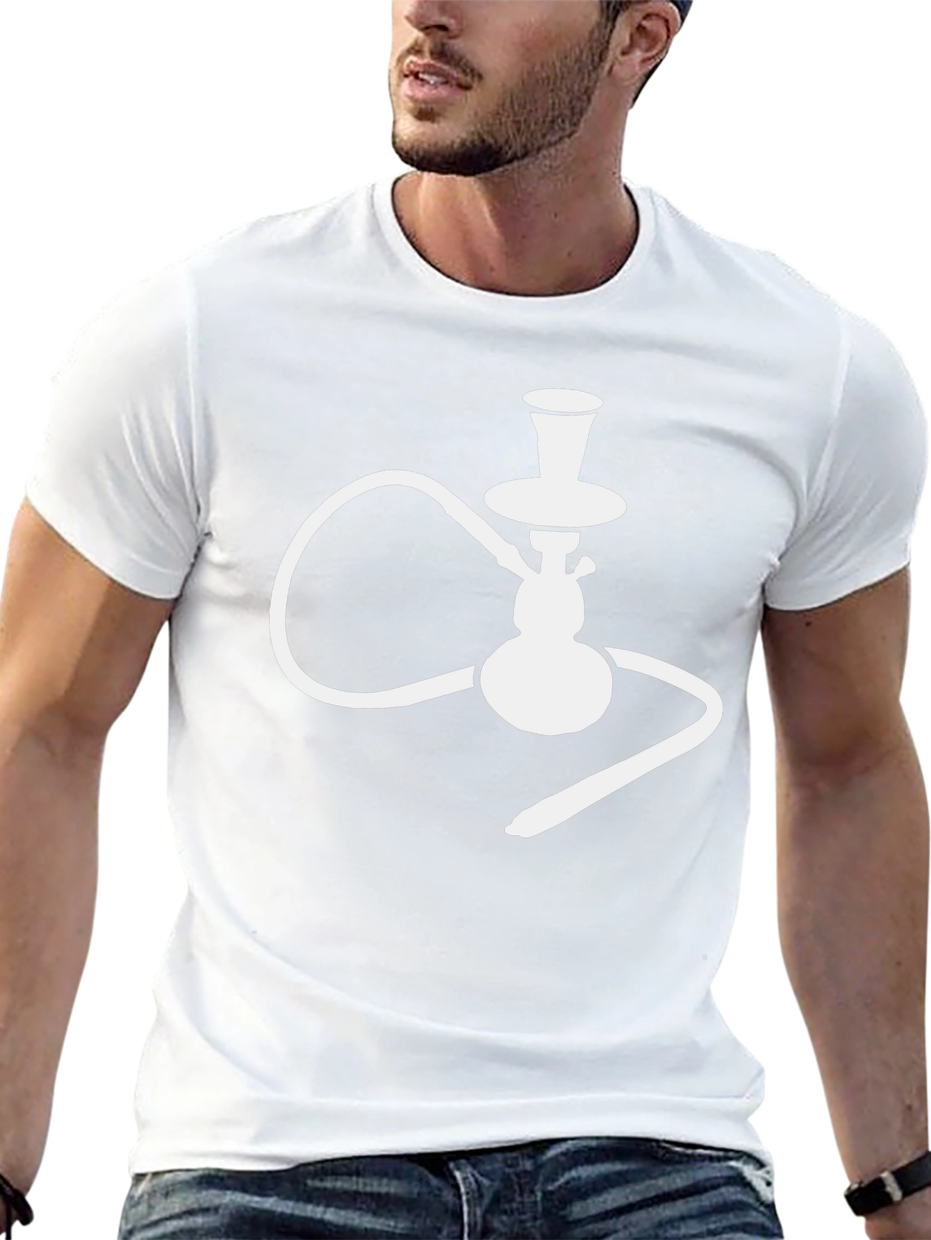 Hookah Graphic Tee - Casual Comfort