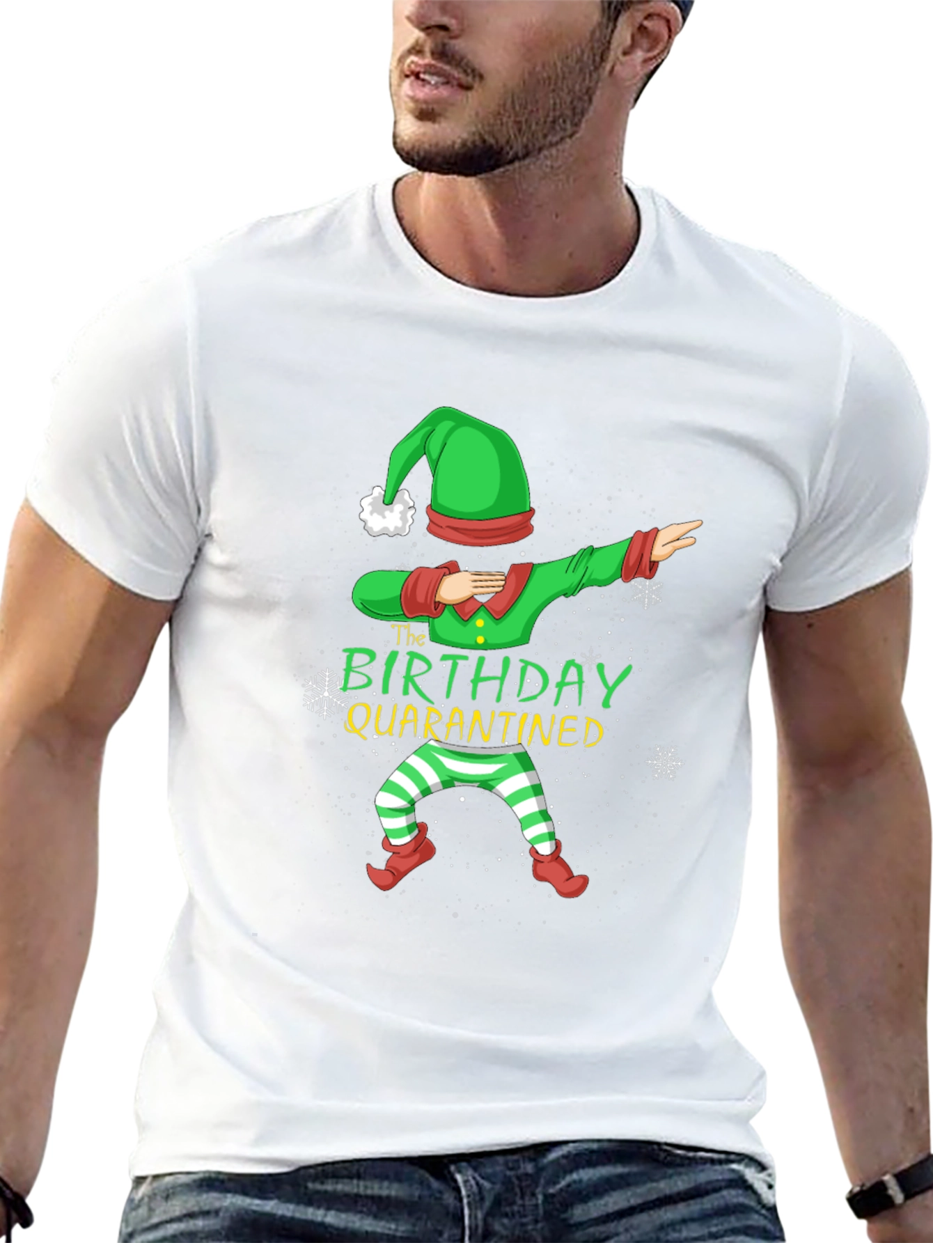 Birthday Quarantined Elf T-Shirt