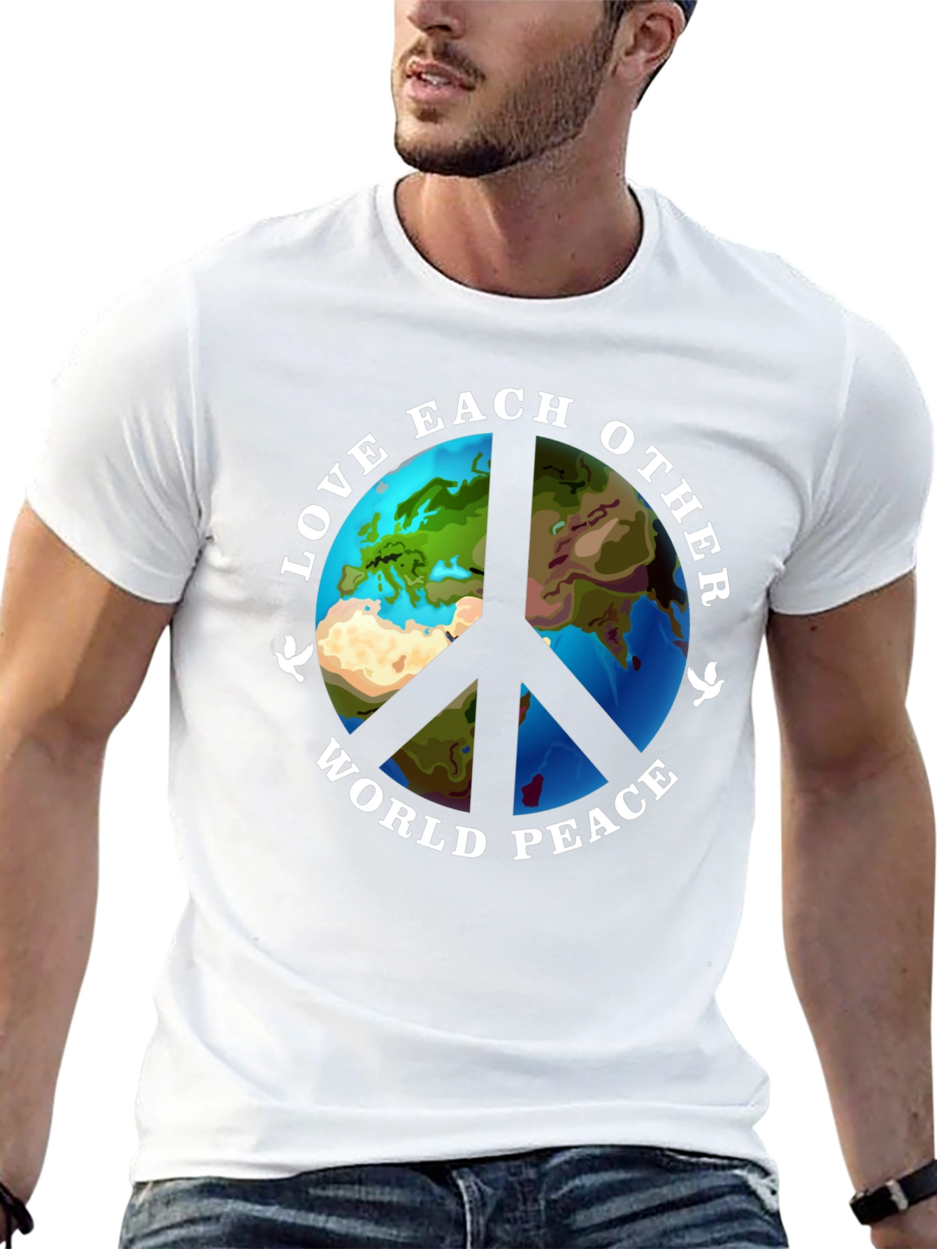 Peace on Earth Graphic T-Shirt