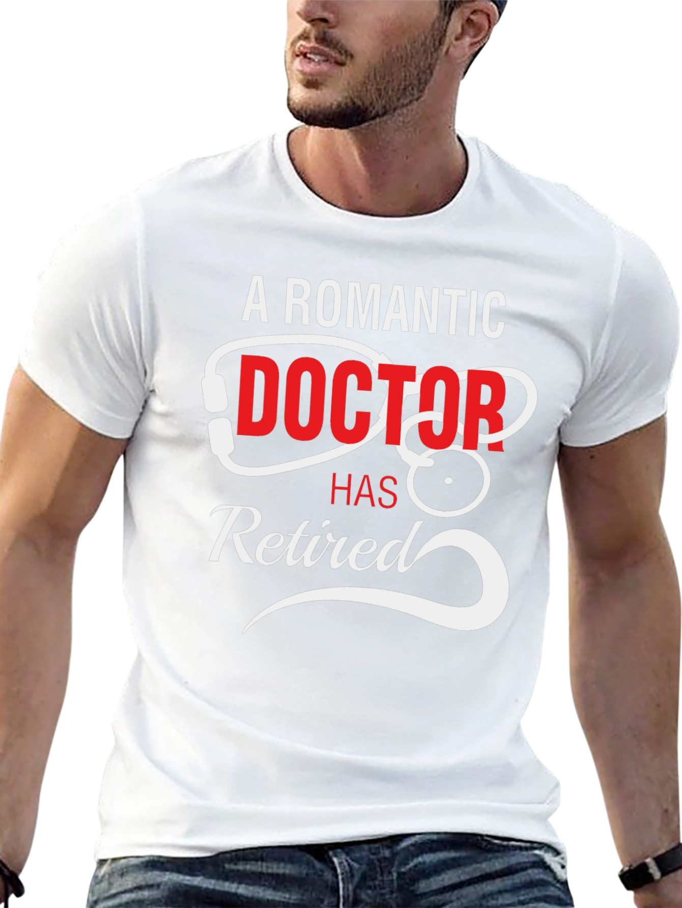 A Romantic Doctor Has Retired Black T-Shirt