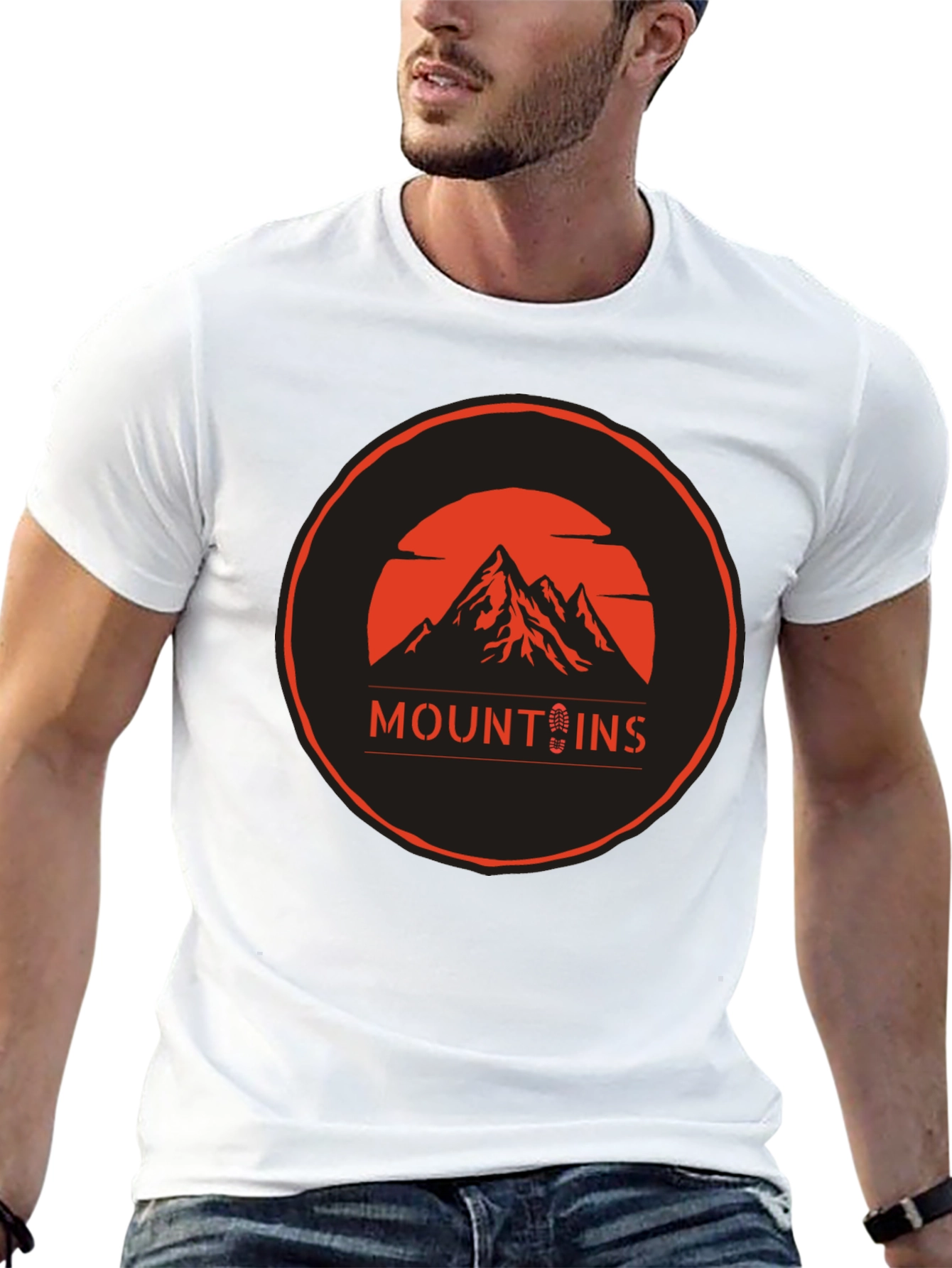Mountains Graphic Tee - Adventure Awaits!