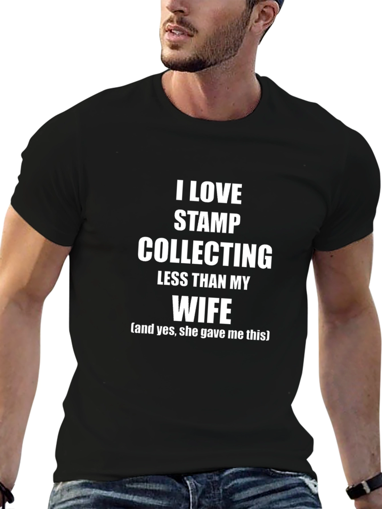 Funny Stamp Collecting T-Shirt - Wife Gift
