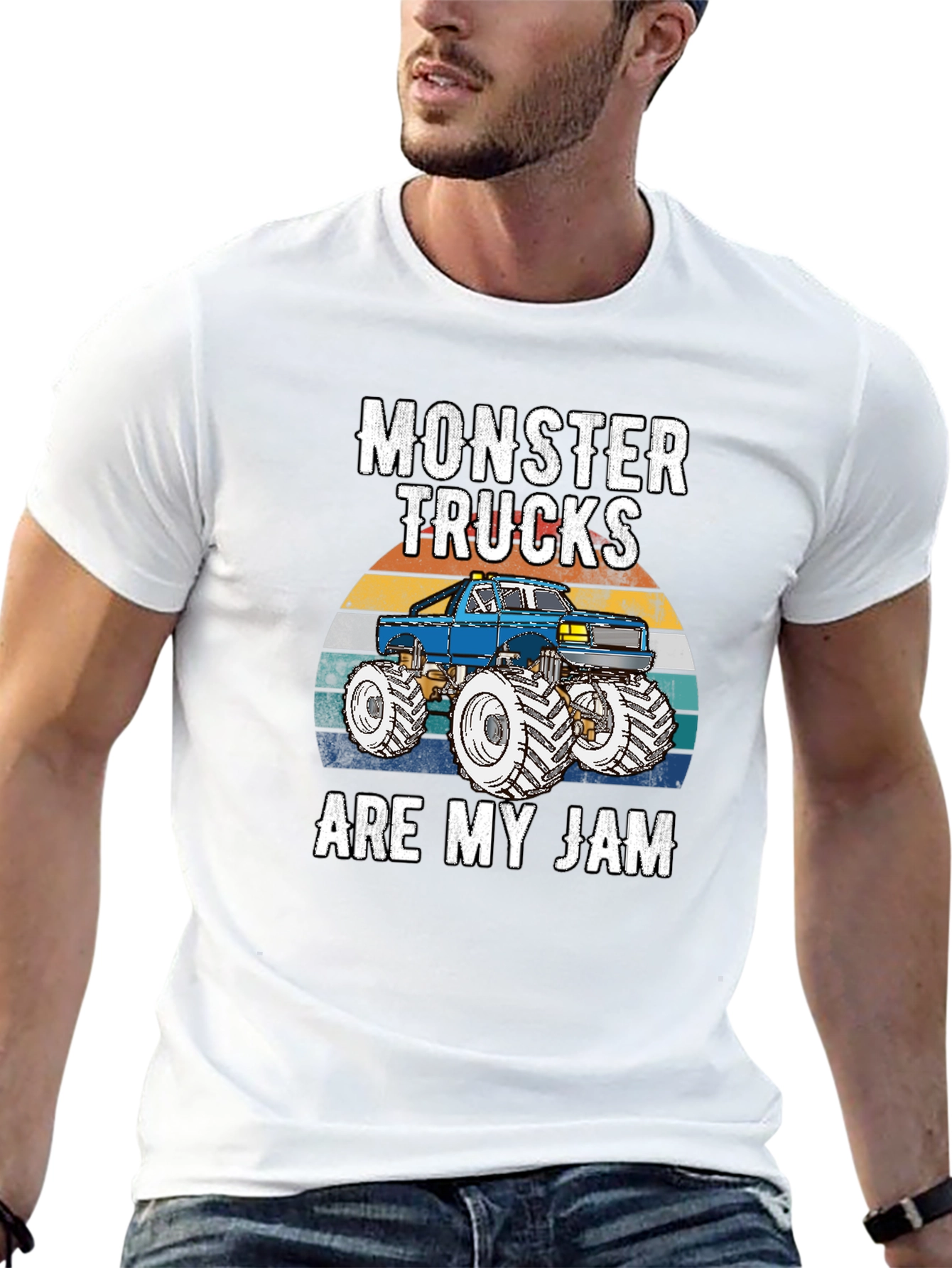 Monster Trucks Are My Jam Graphic Tee