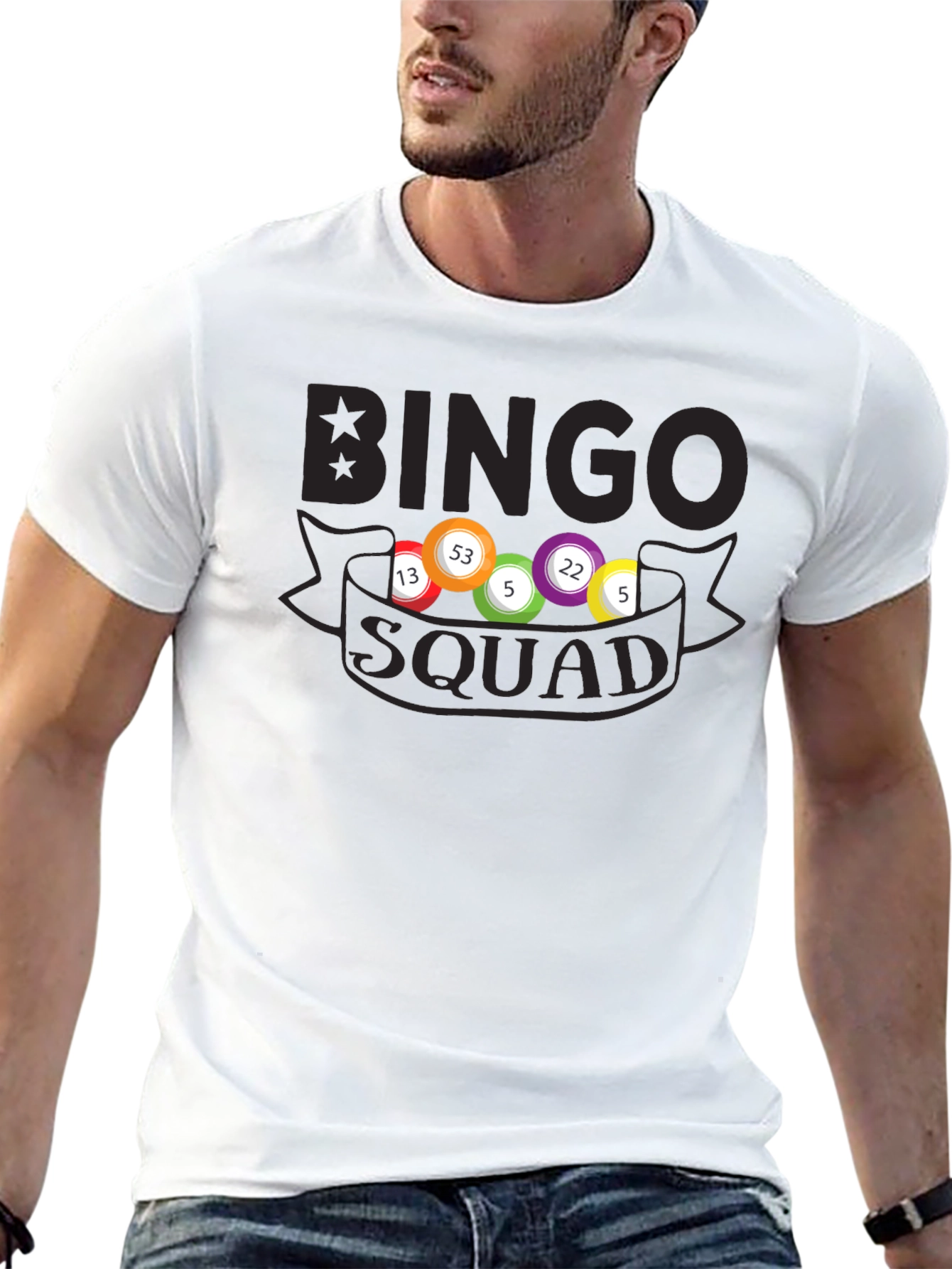 Bingo Squad T-Shirt - Lucky Numbers Tee