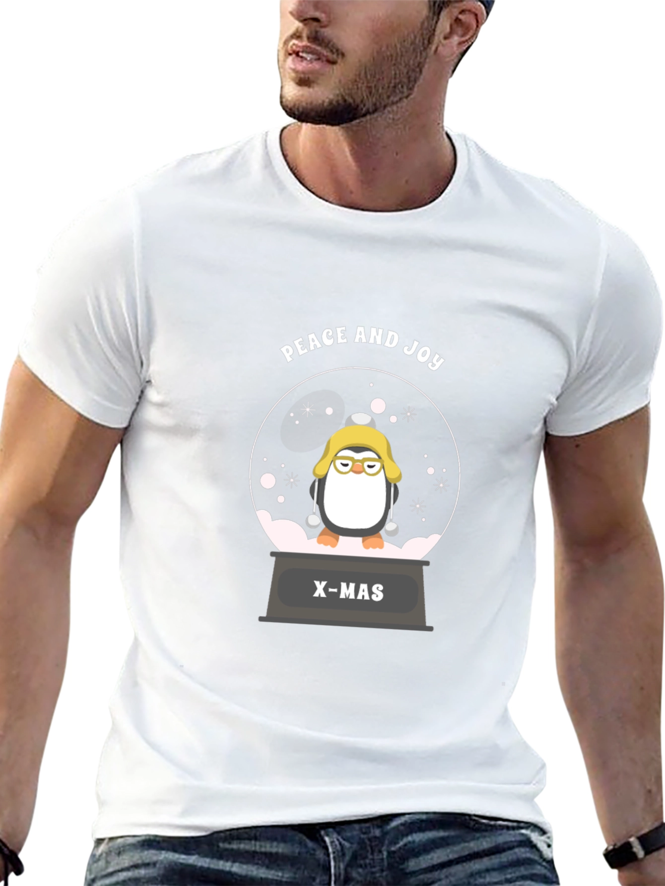 Festive Penguin X-Mas T-Shirt