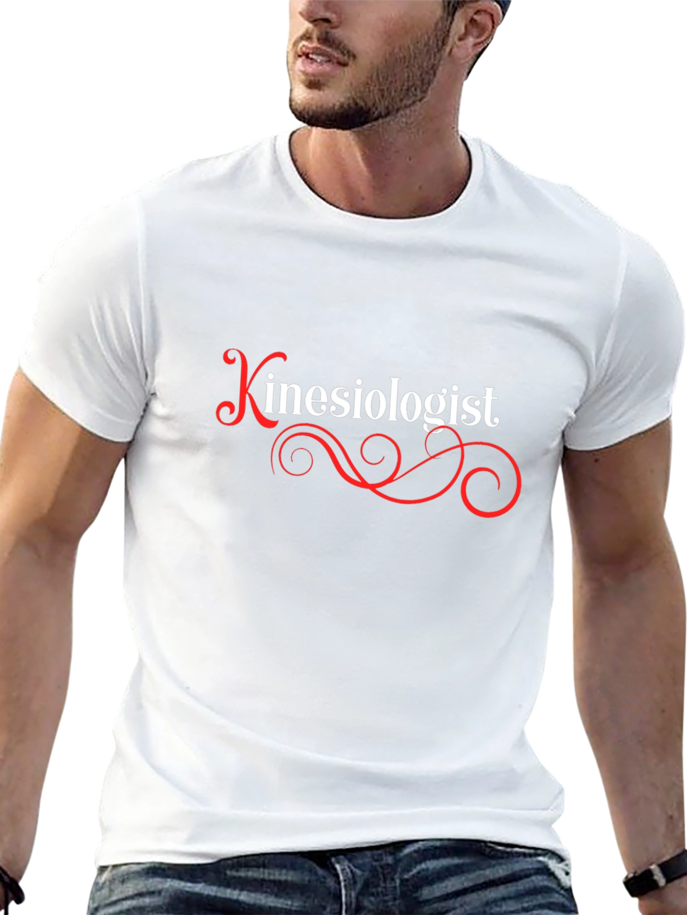 Kinesiologist T-Shirt - Black Graphic Tee