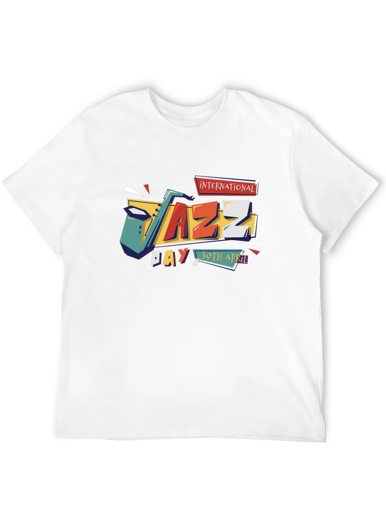 International Jazz Day Black T-Shirt
