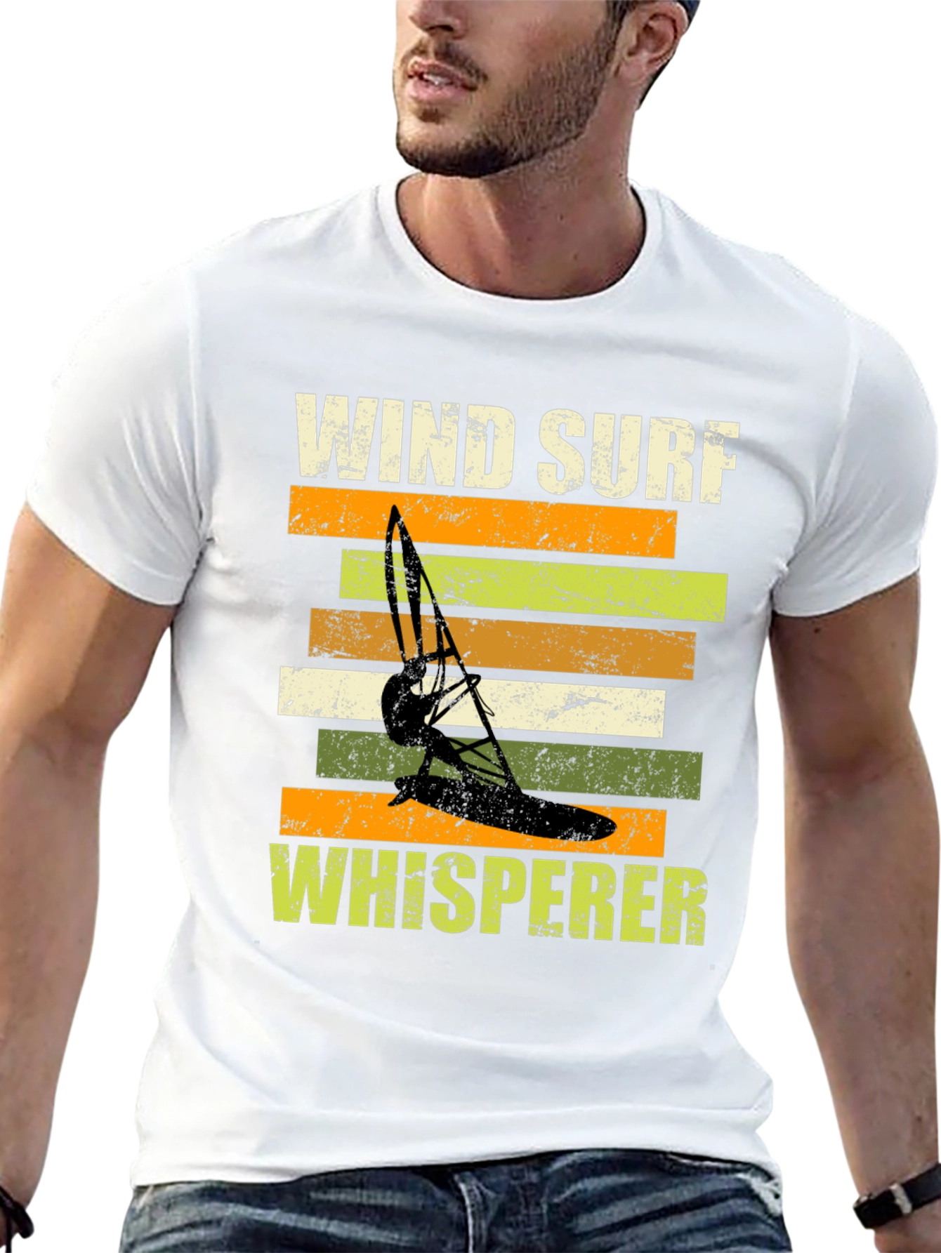 Wind Surf Whisperer Graphic Tee